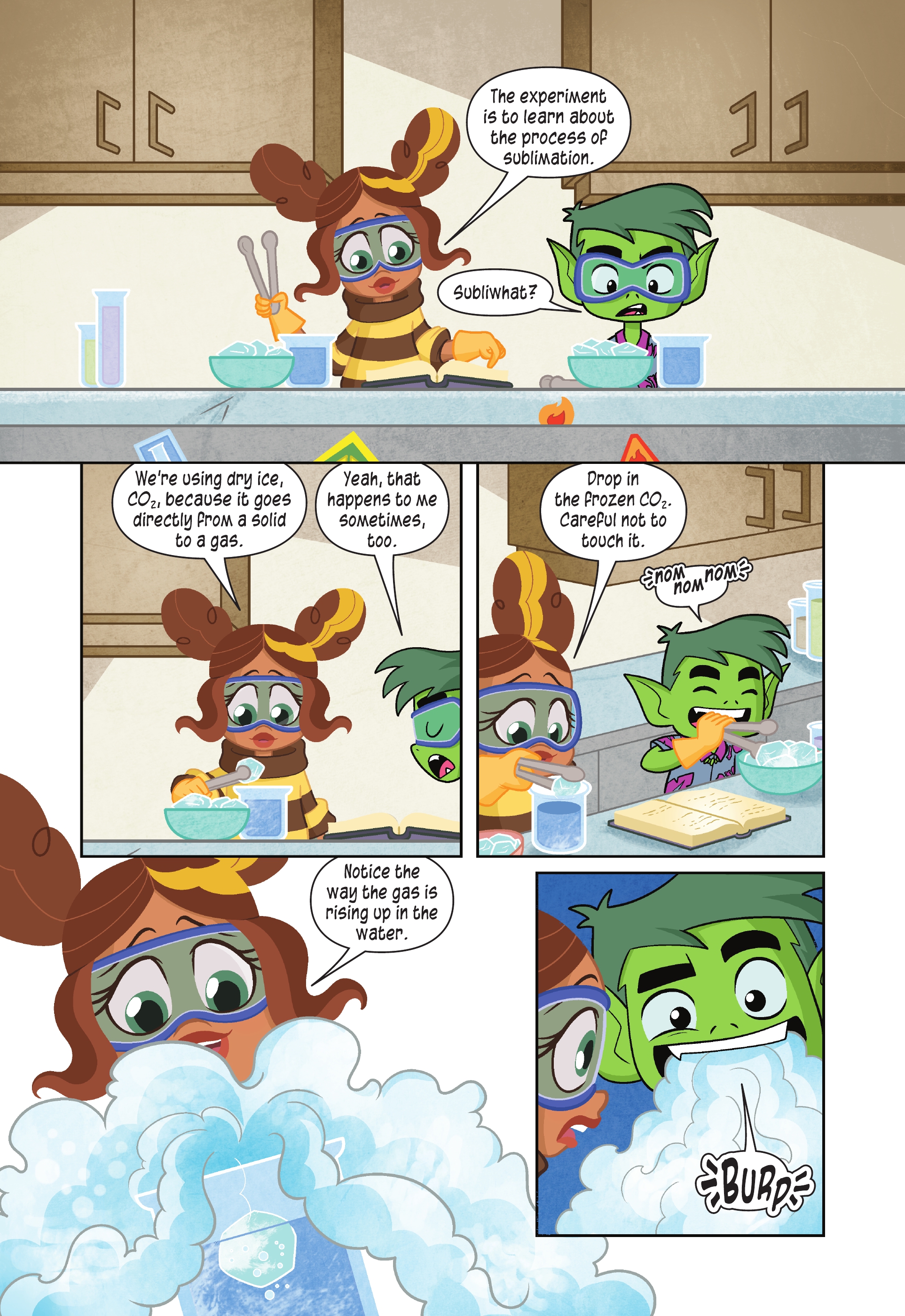 Teen Titans Go!/DC Super Hero Girls - Exchange Students! (2022) issue 1 - Page 42