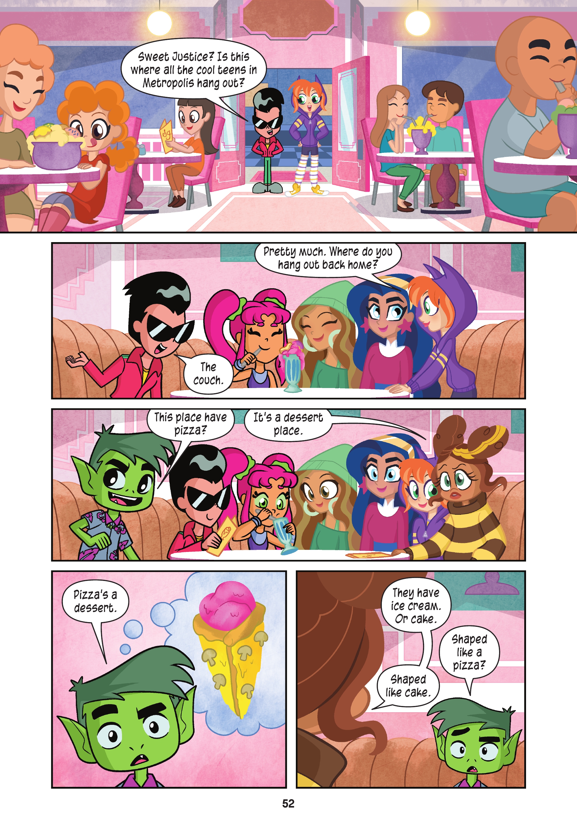 Teen Titans Go!/DC Super Hero Girls - Exchange Students! (2022) issue 1 - Page 51