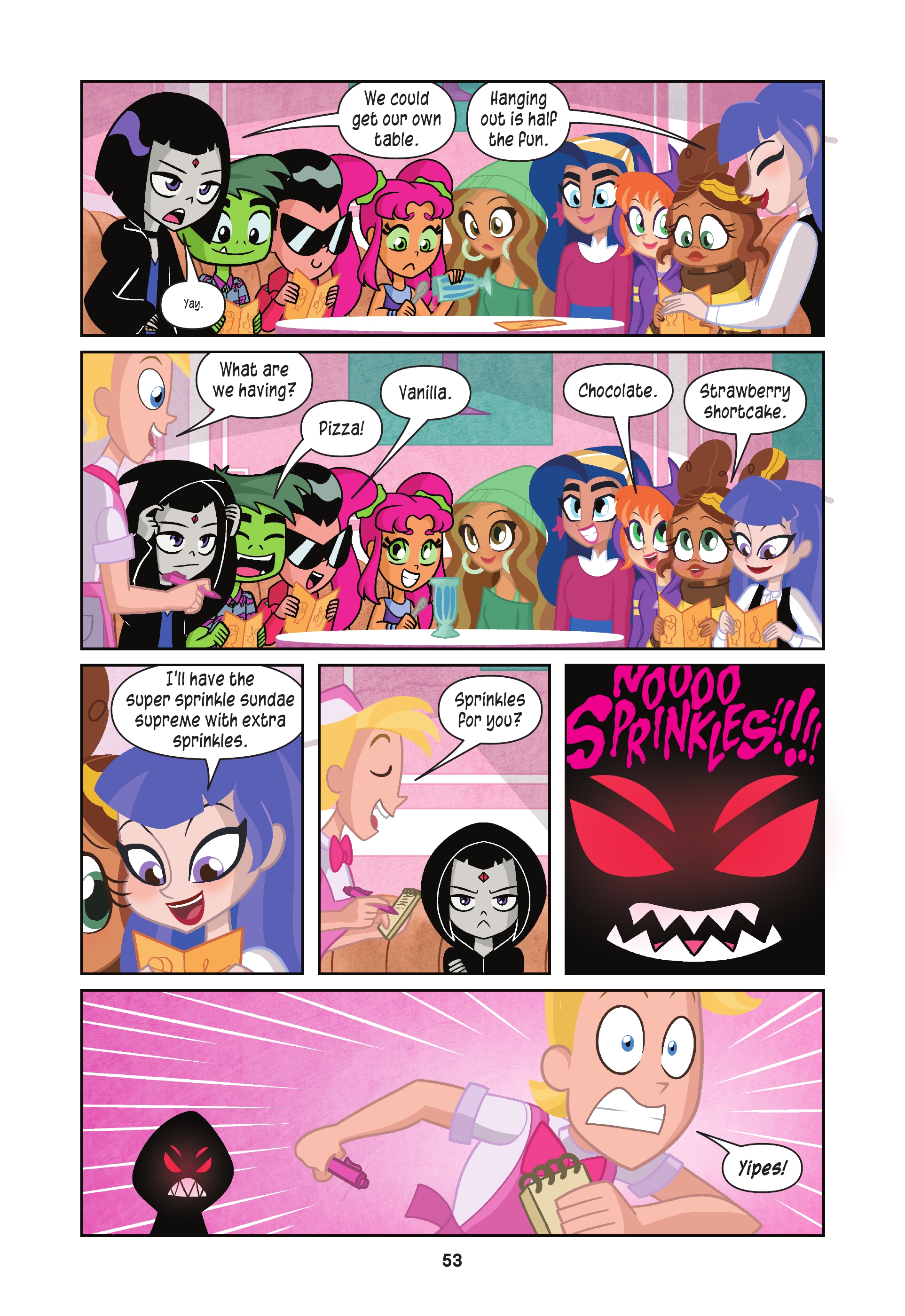 Teen Titans Go!/DC Super Hero Girls - Exchange Students! (2022) issue 1 - Page 52