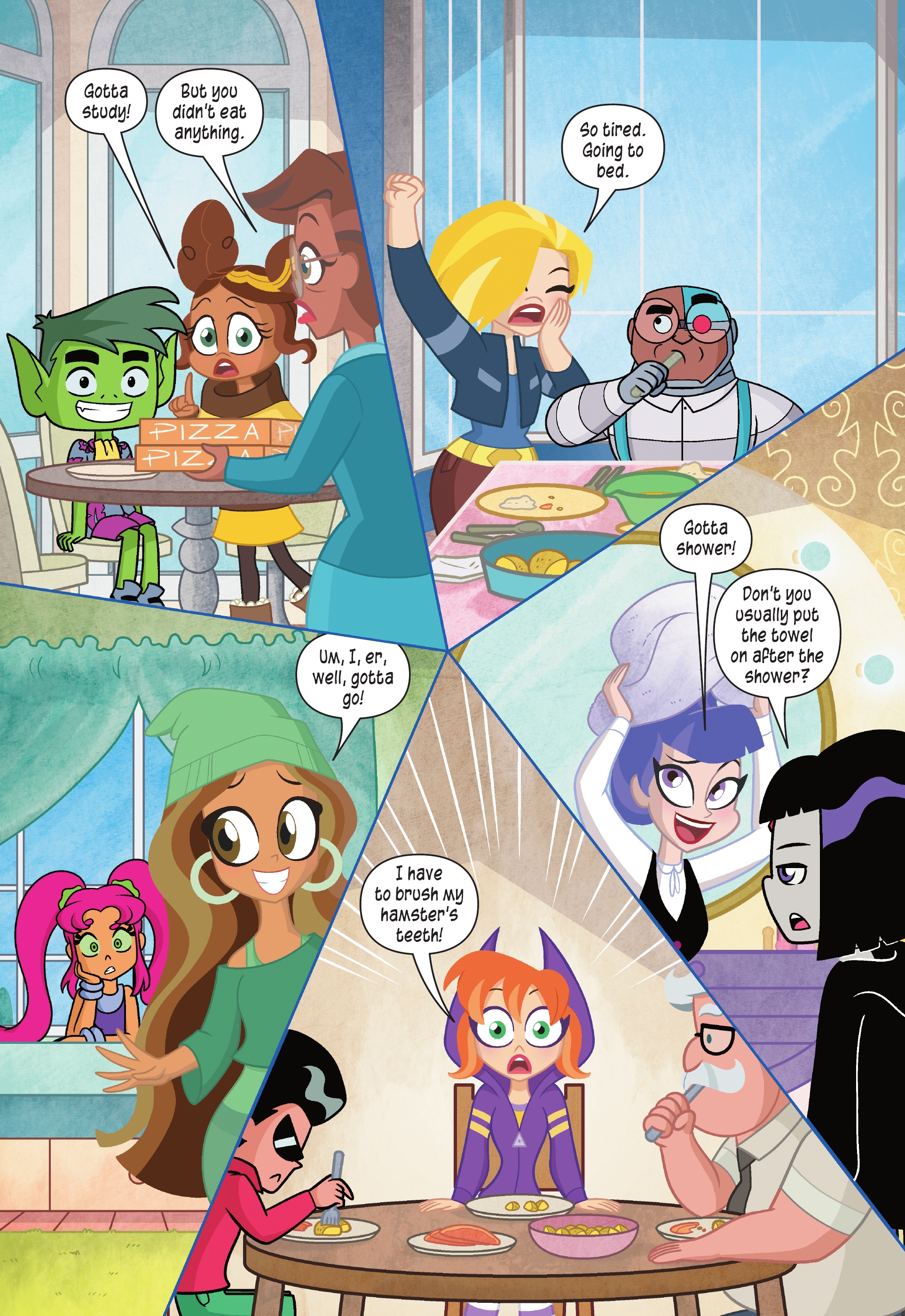 Teen Titans Go!/DC Super Hero Girls - Exchange Students! (2022) issue 1 - Page 68