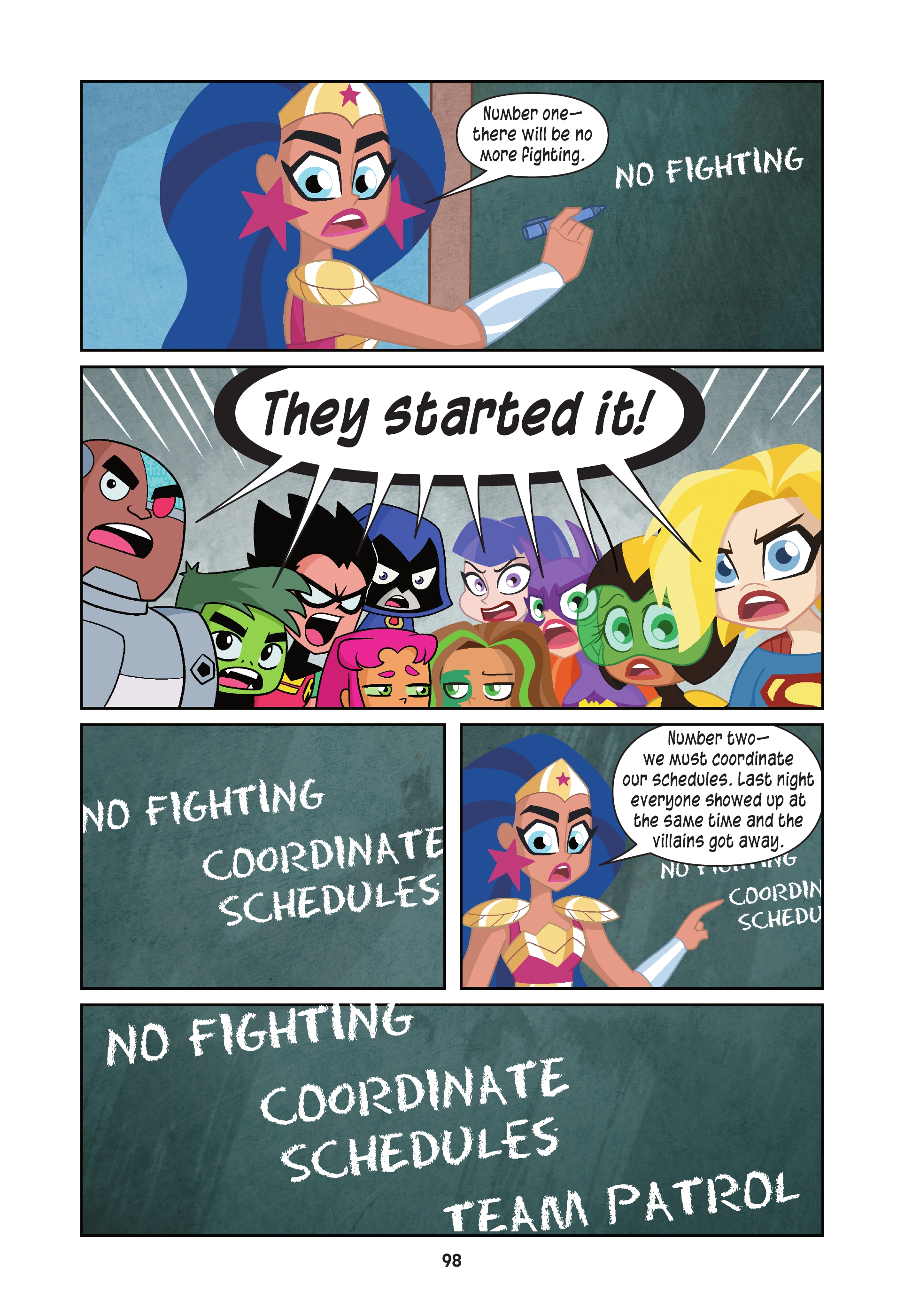 Teen Titans Go!/DC Super Hero Girls - Exchange Students! (2022) issue 1 - Page 96