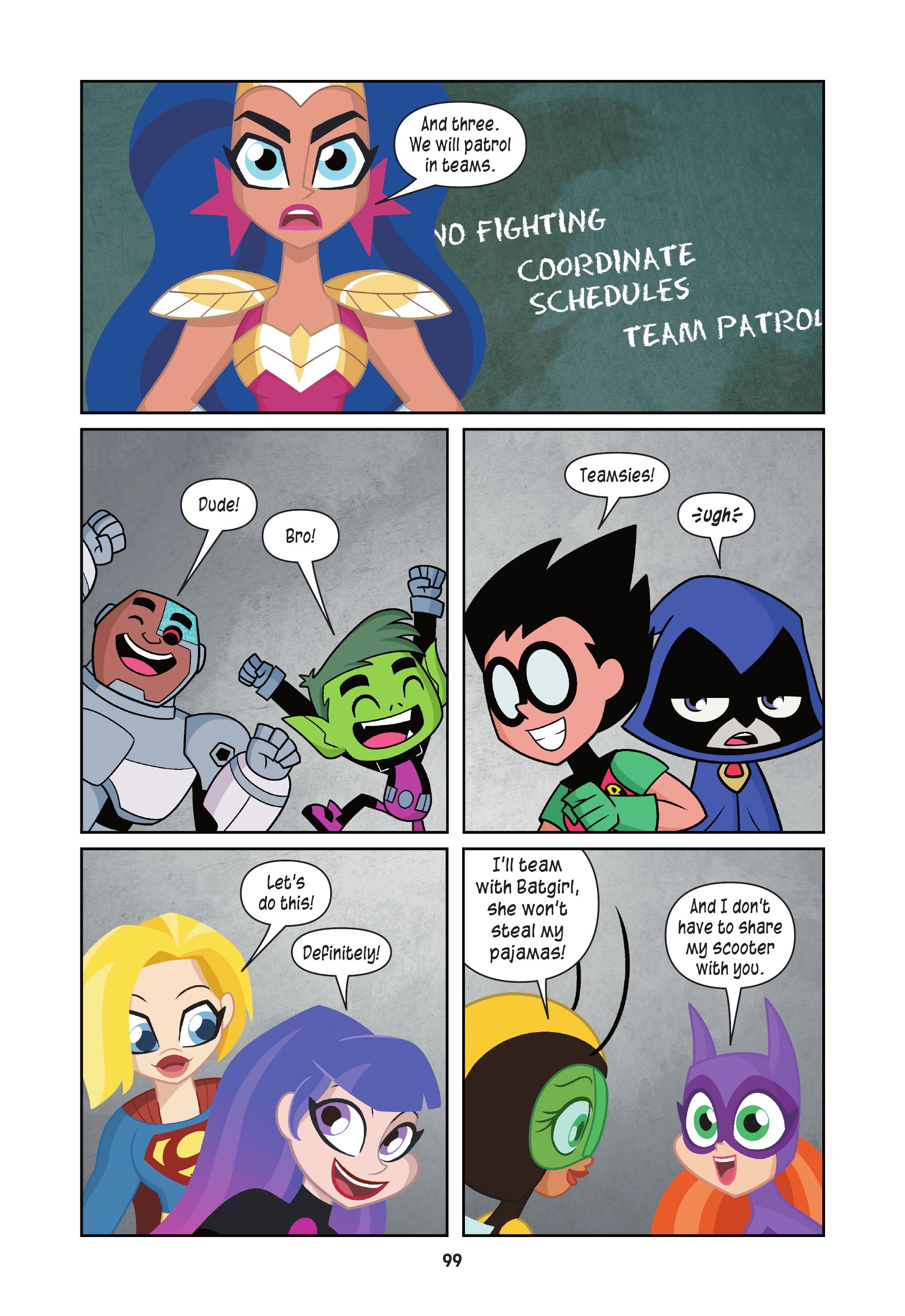 Teen Titans Go!/DC Super Hero Girls - Exchange Students! (2022) issue 1 - Page 97