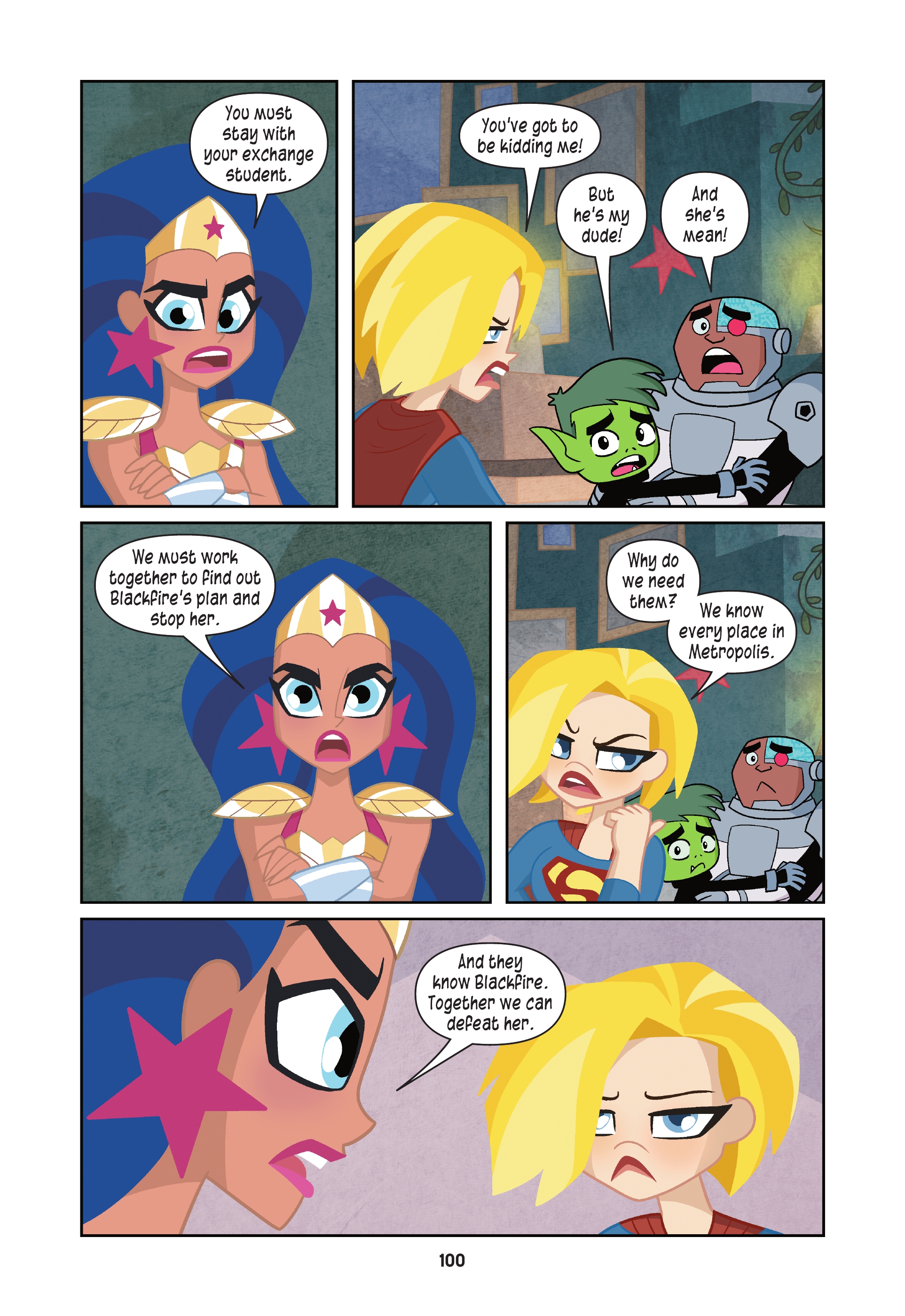 Teen Titans Go!/DC Super Hero Girls - Exchange Students! (2022) issue 1 - Page 98