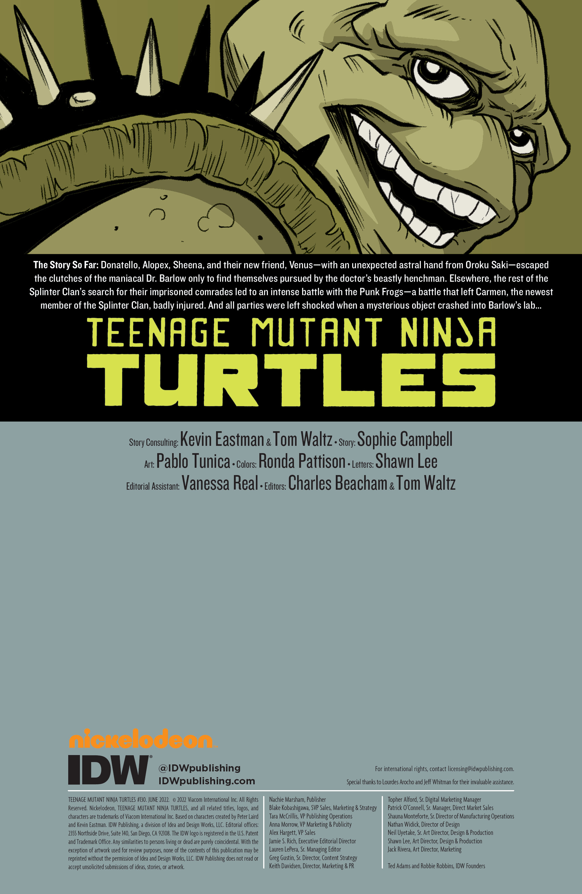 Teenage Mutant Ninja Turtles (2011-): Chapter 130 - Page 2