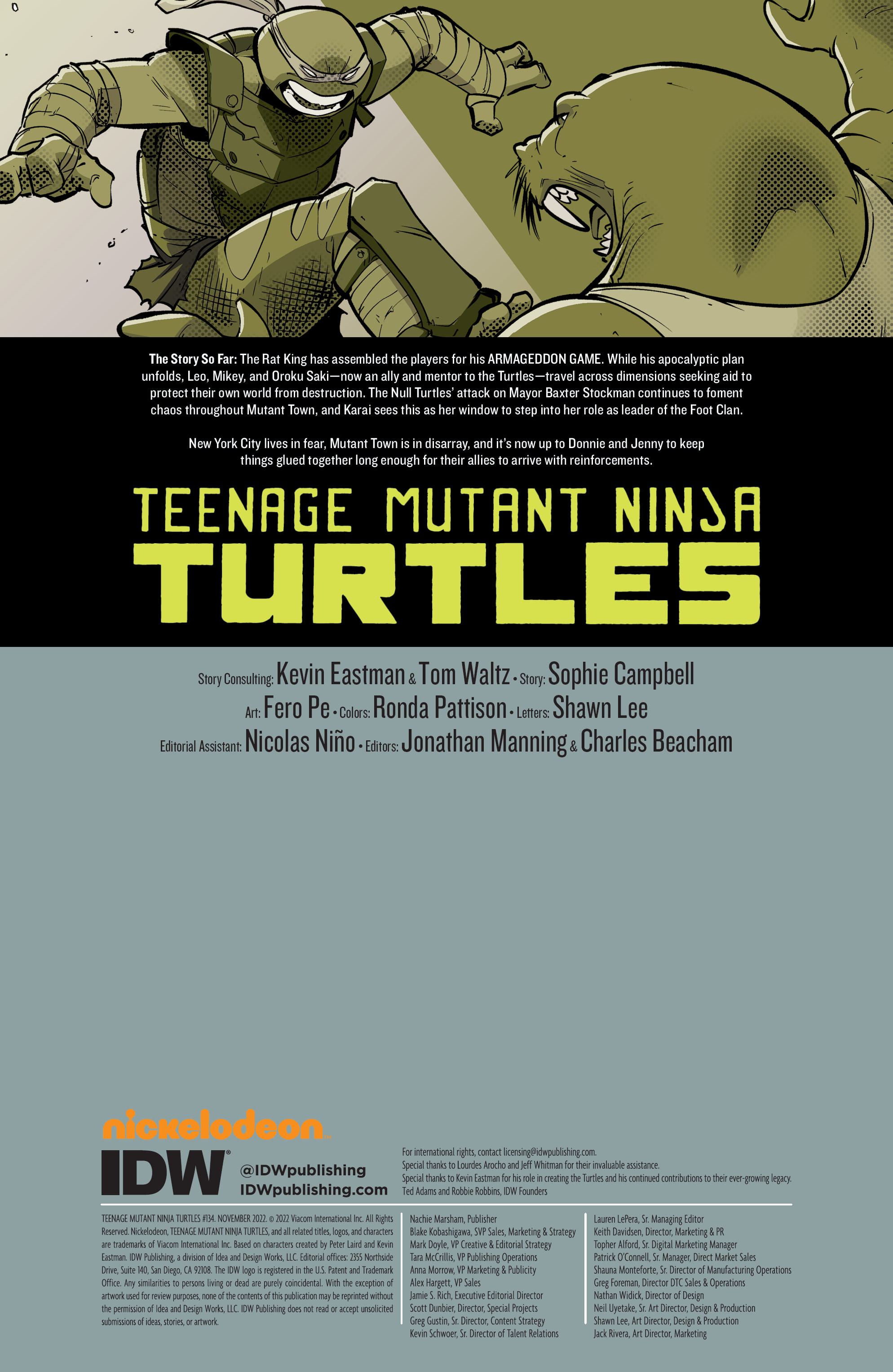Teenage Mutant Ninja Turtles (2011-): Chapter 134 - Page 2