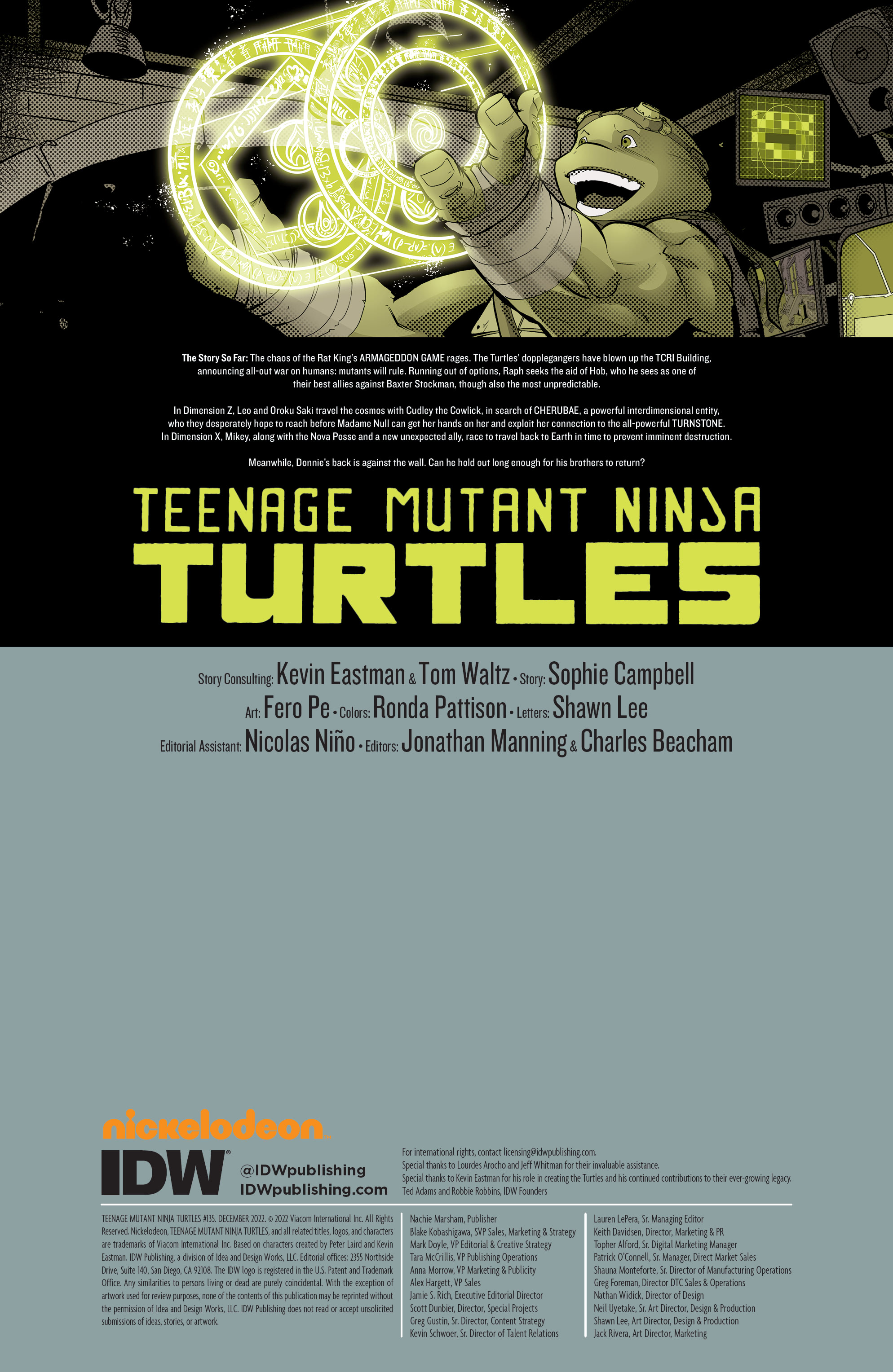 Teenage Mutant Ninja Turtles (2011-): Chapter 135 - Page 2
