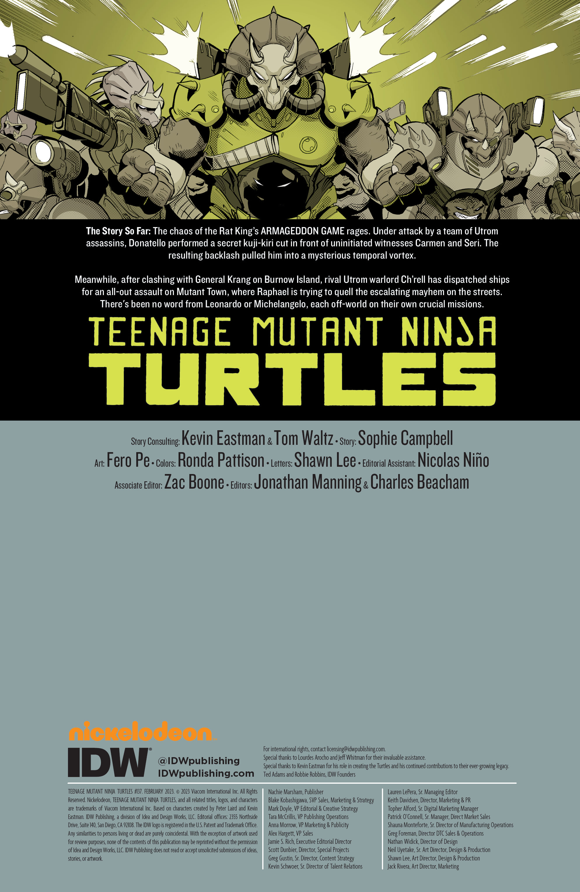 Teenage Mutant Ninja Turtles (2011-): Chapter 137 - Page 2