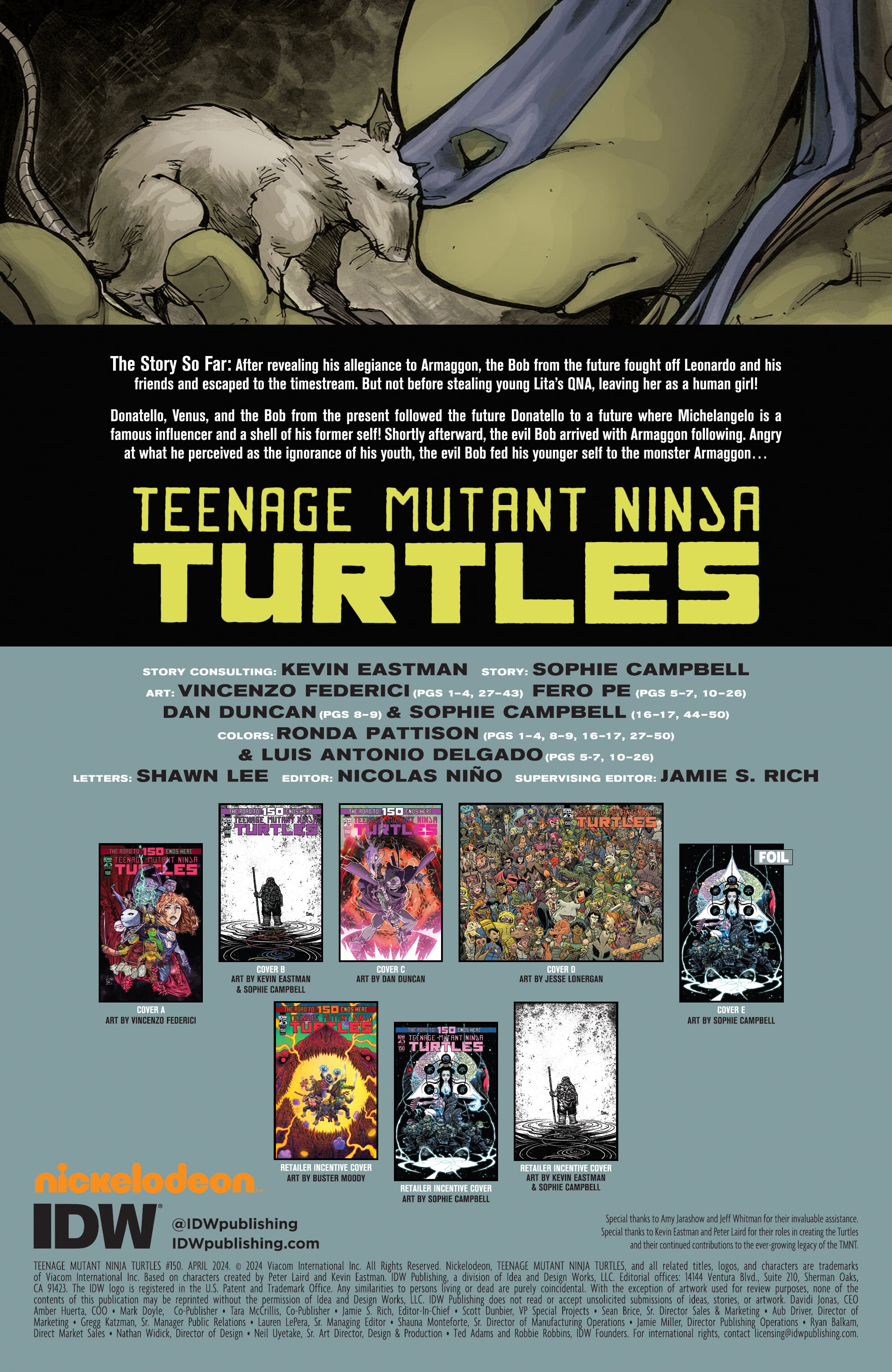 Teenage Mutant Ninja Turtles (2011-): Chapter 150 - Page 2