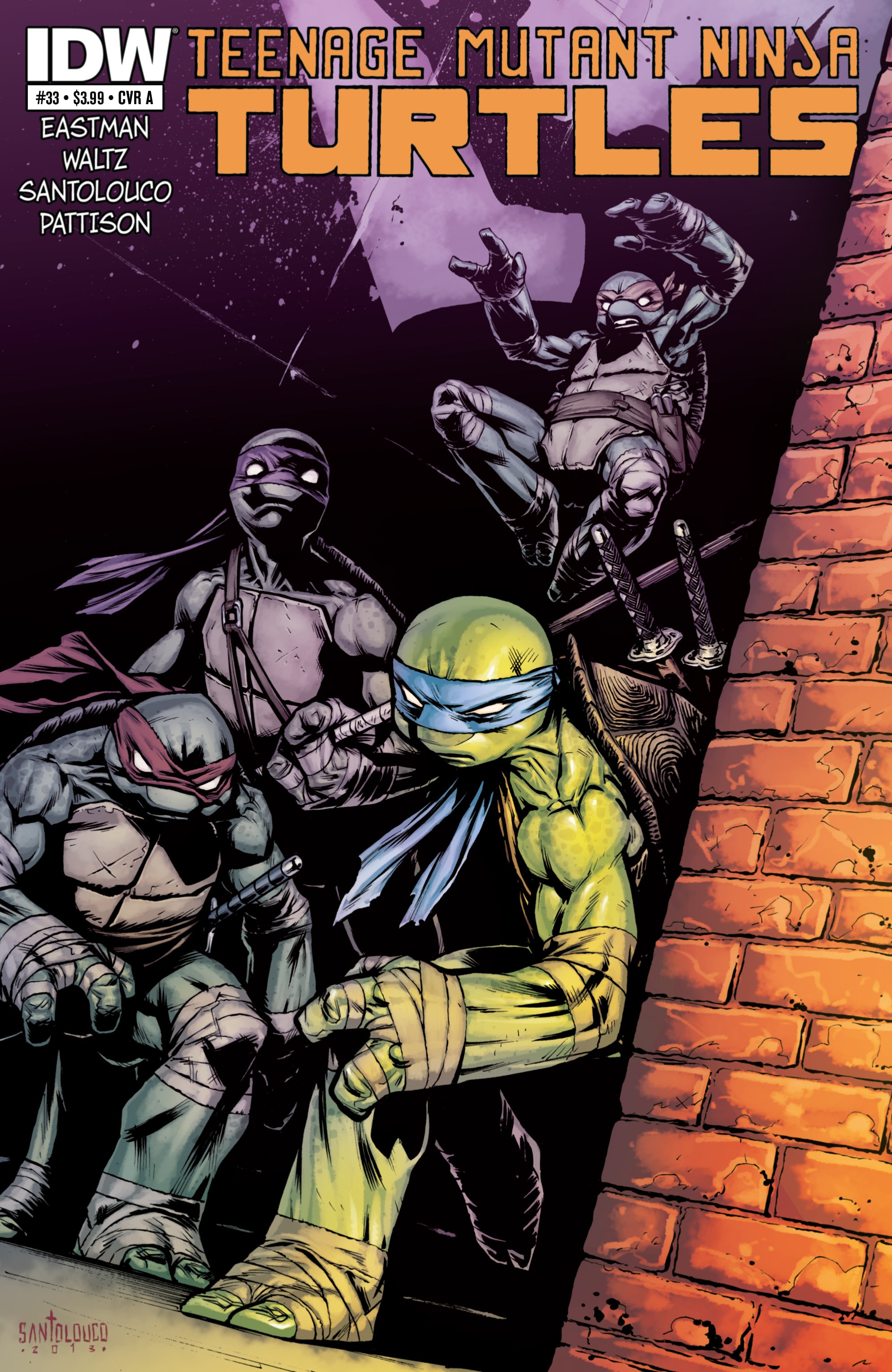 Teenage Mutant Ninja Turtles (2011-): Chapter 33 - Page 1