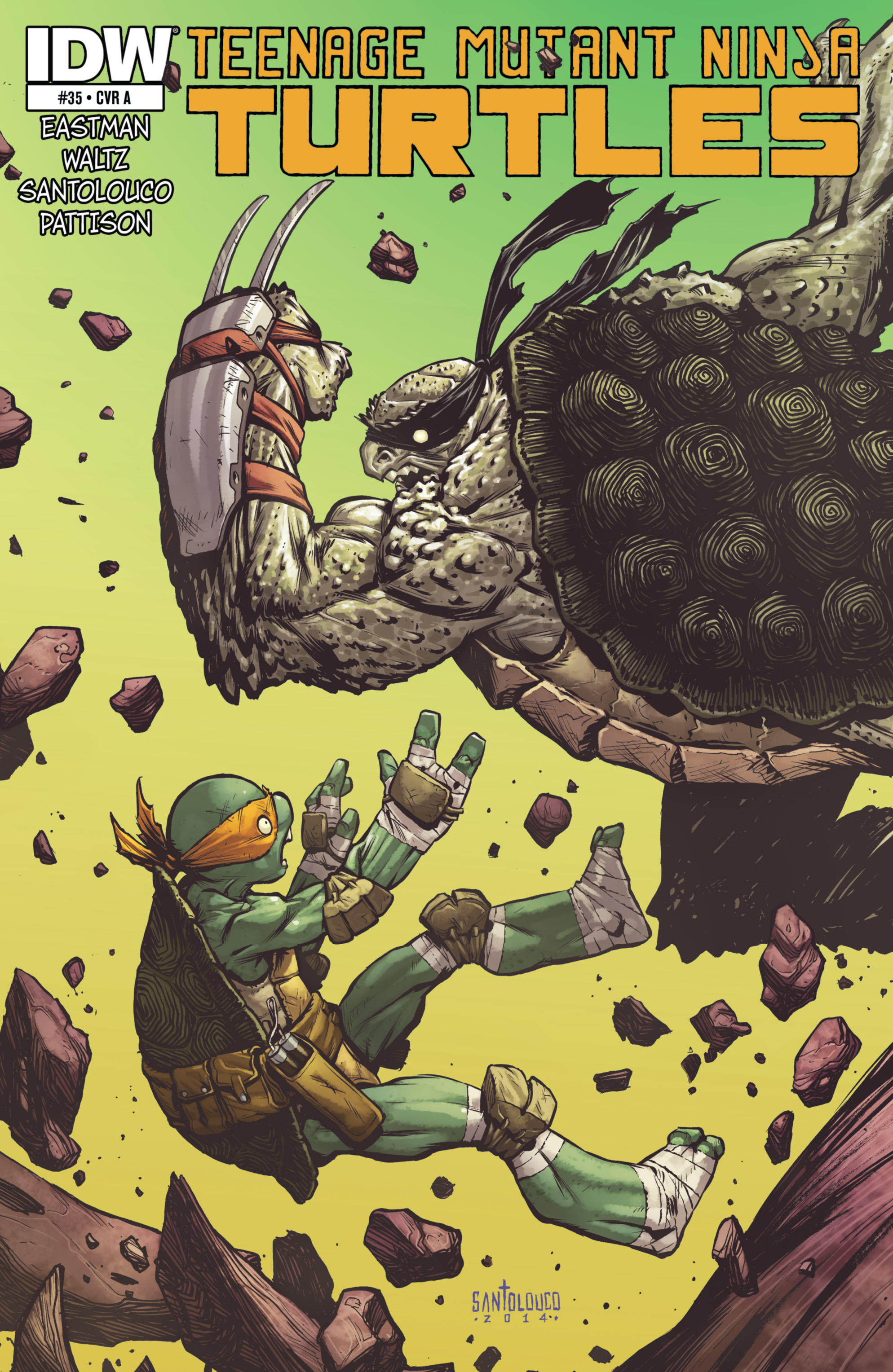 Teenage Mutant Ninja Turtles (2011-): Chapter 35 - Page 1