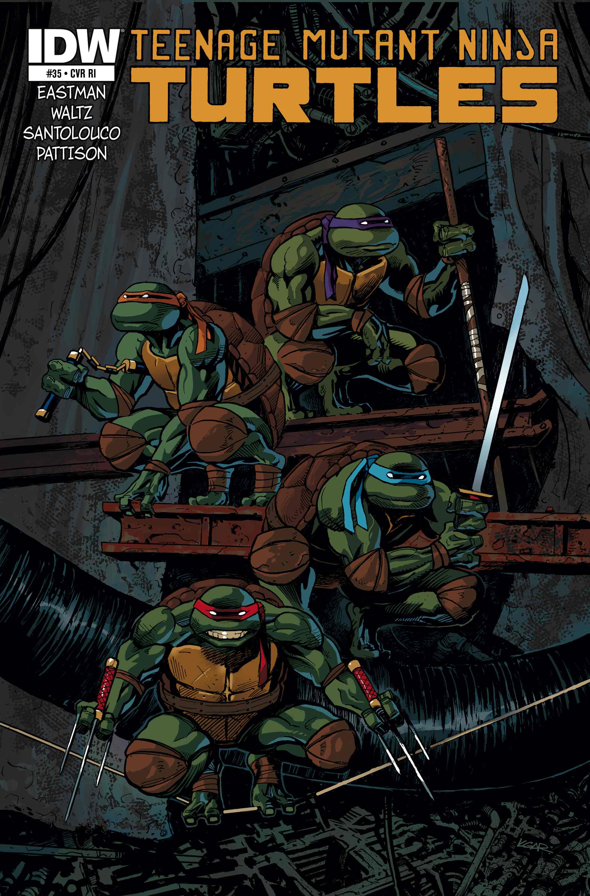 Teenage Mutant Ninja Turtles (2011-): Chapter 35 - Page 3