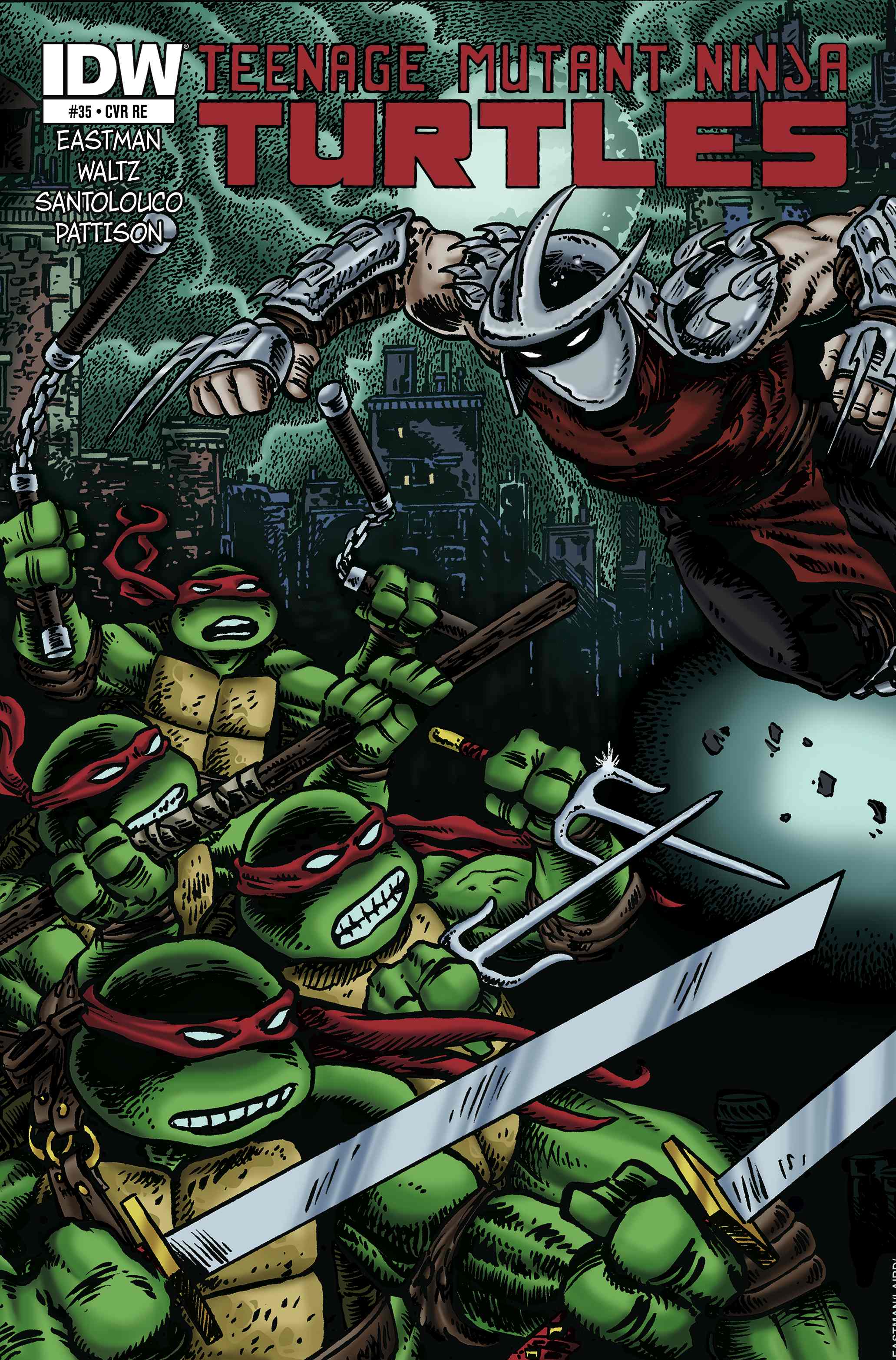 Teenage Mutant Ninja Turtles (2011-): Chapter 35 - Page 4
