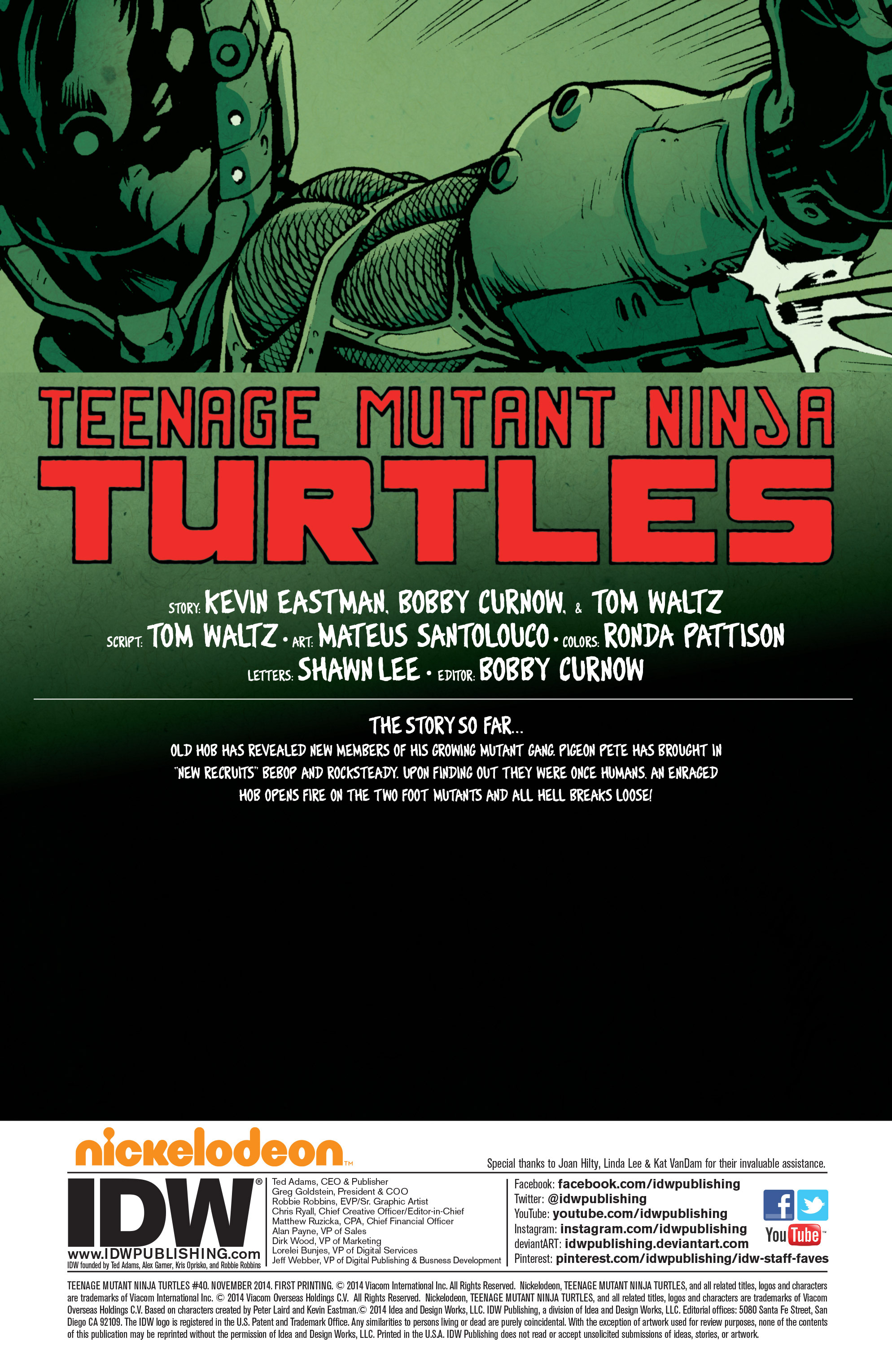 Teenage Mutant Ninja Turtles (2011-): Chapter 40 - Page 3