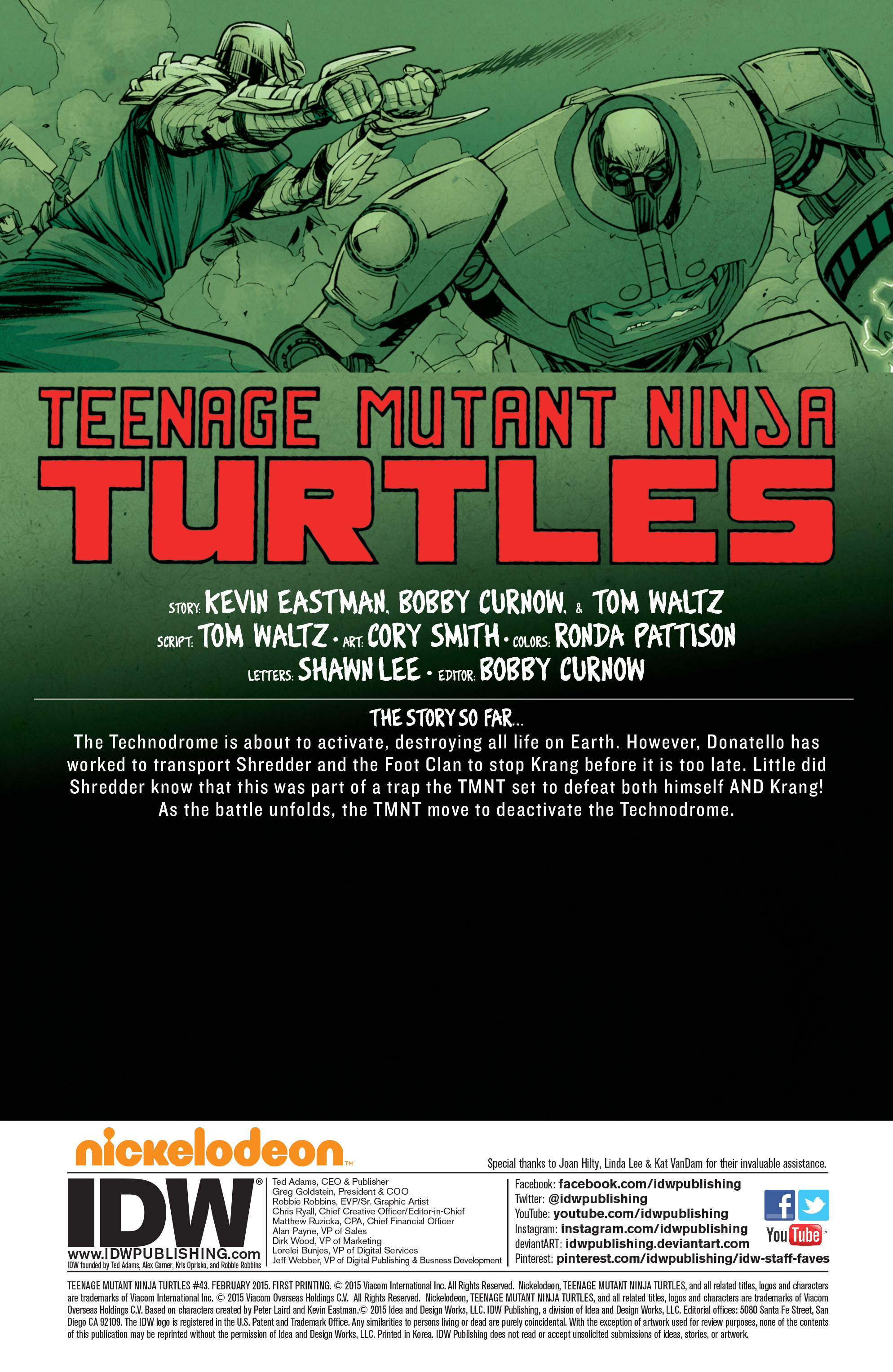 Teenage Mutant Ninja Turtles (2011-): Chapter 43 - Page 3