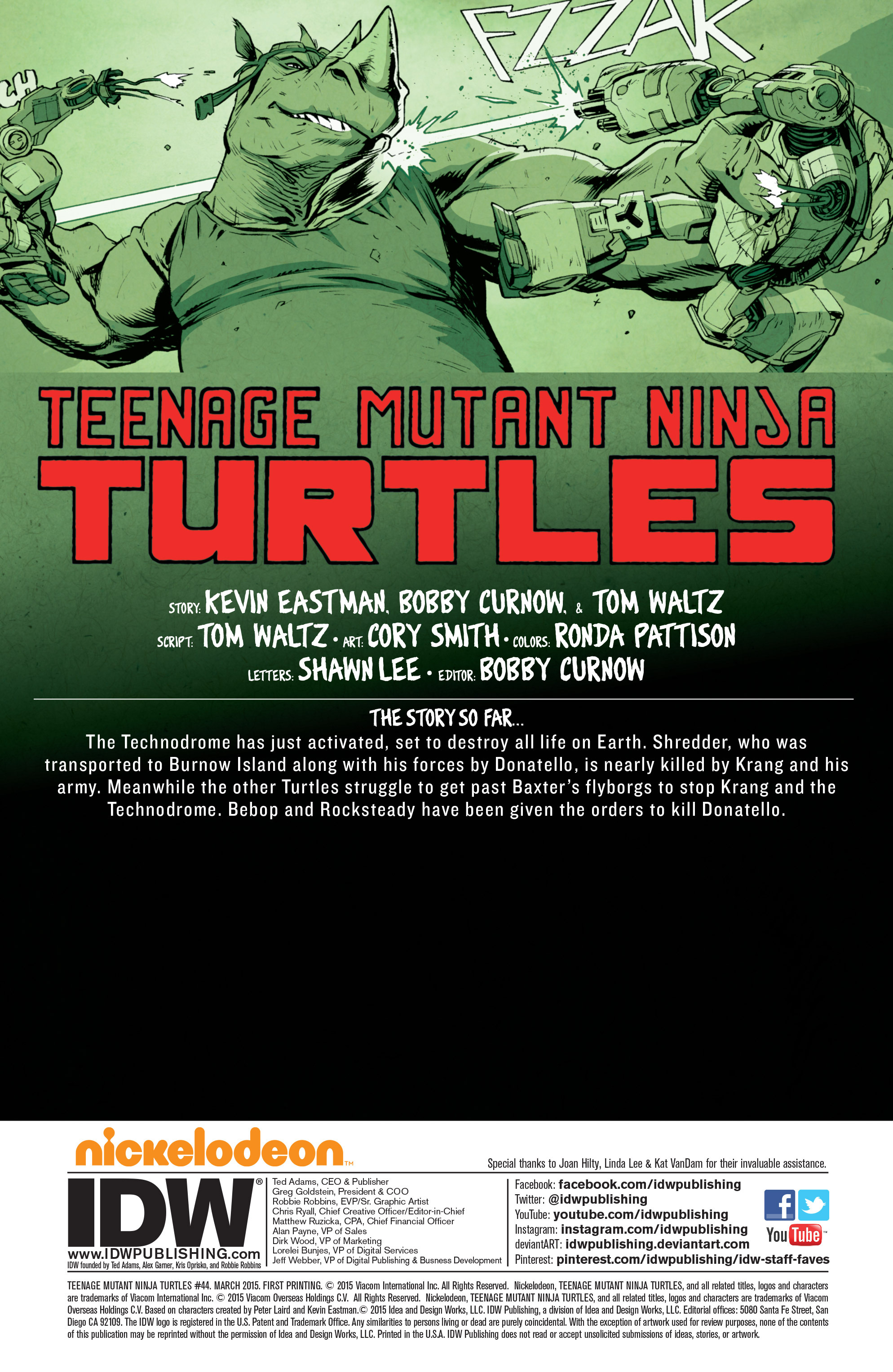 Teenage Mutant Ninja Turtles (2011-): Chapter 44 - Page 2
