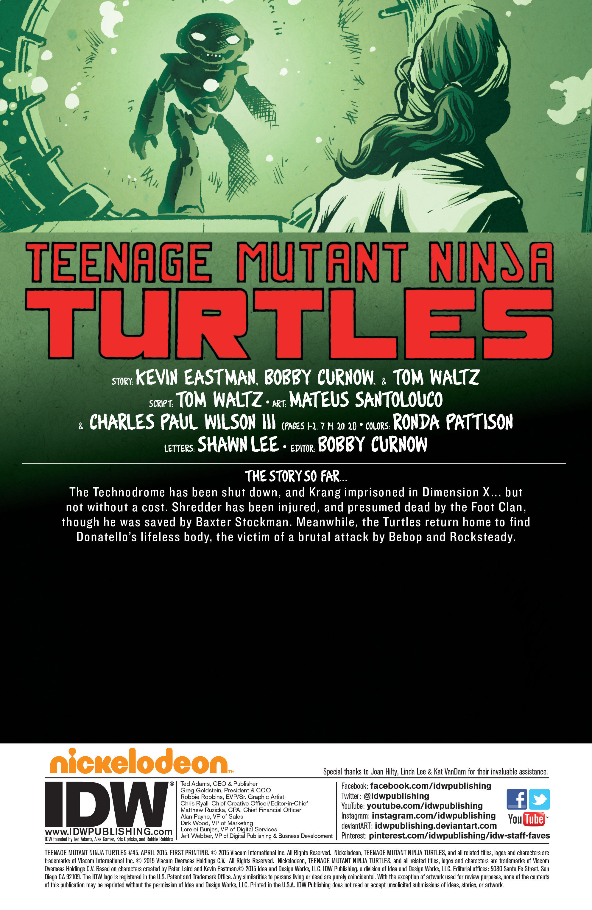 Teenage Mutant Ninja Turtles (2011-): Chapter 45 - Page 3