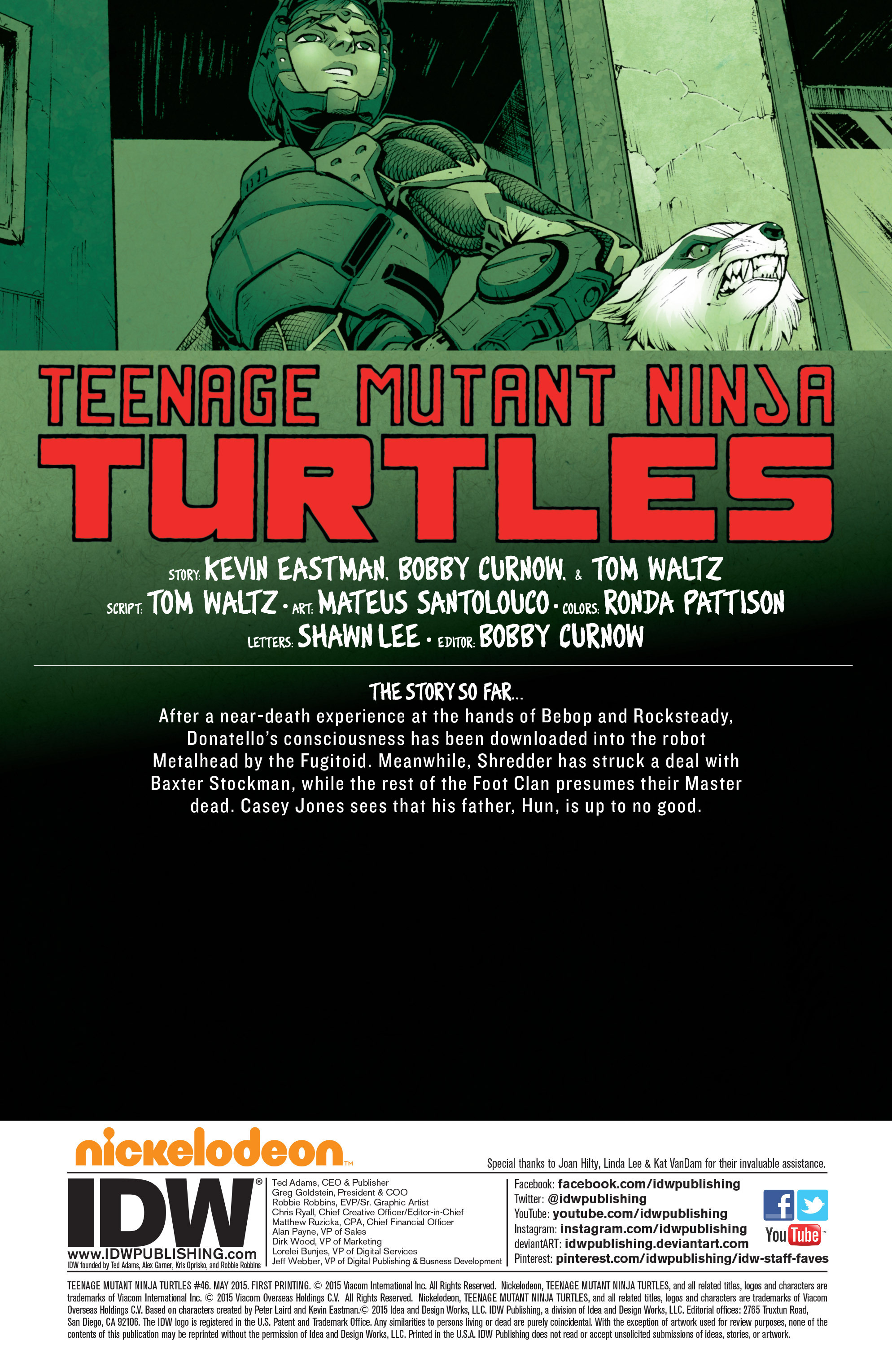 Teenage Mutant Ninja Turtles (2011-): Chapter 46 - Page 3