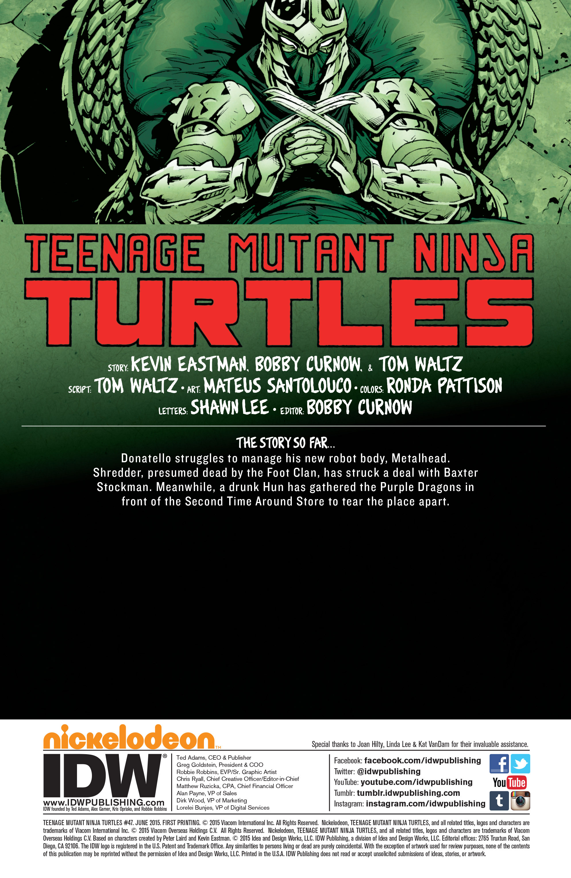 Teenage Mutant Ninja Turtles (2011-): Chapter 47 - Page 3