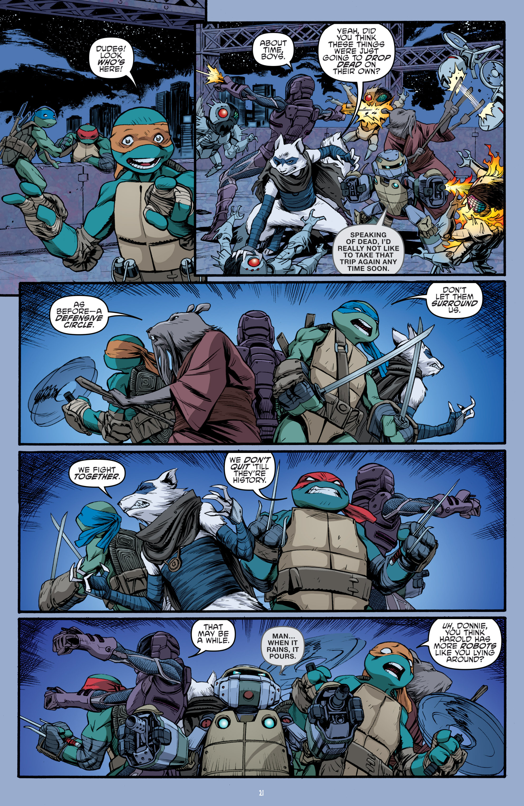 Teenage Mutant Ninja Turtles (2011-): Chapter 48 - Page 22