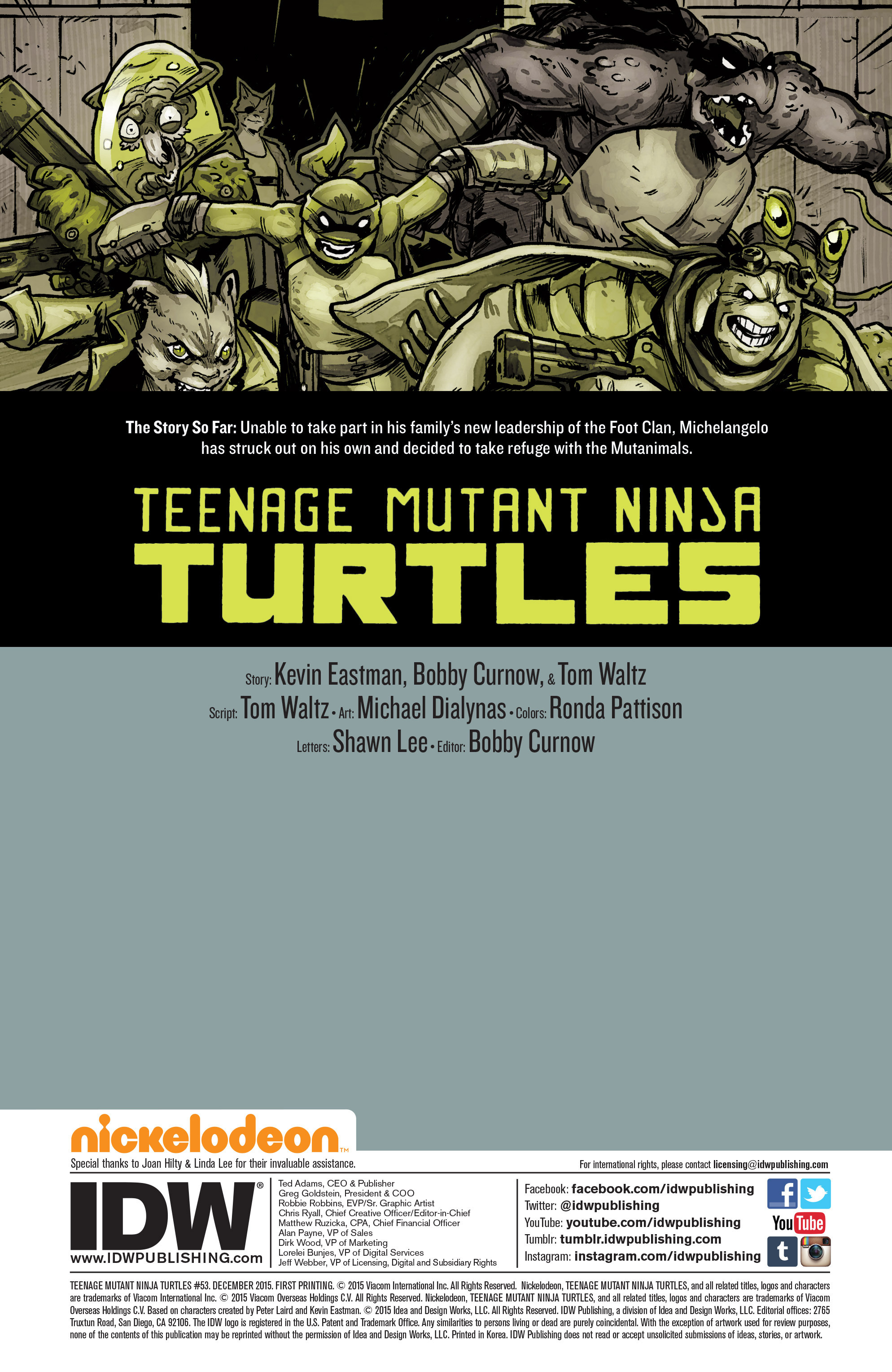 Teenage Mutant Ninja Turtles (2011-): Chapter 53 - Page 2