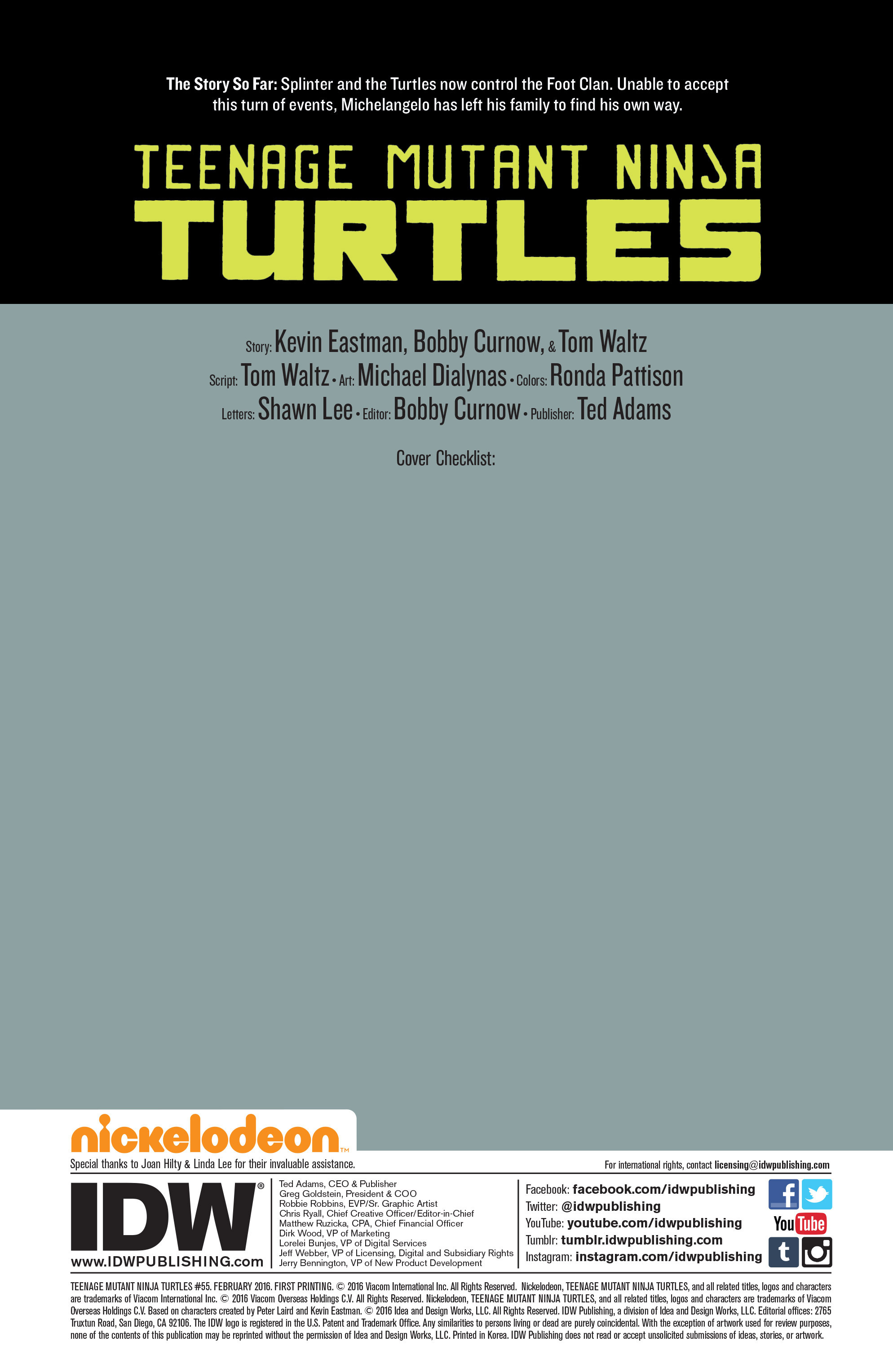 Teenage Mutant Ninja Turtles (2011-): Chapter 55 - Page 2