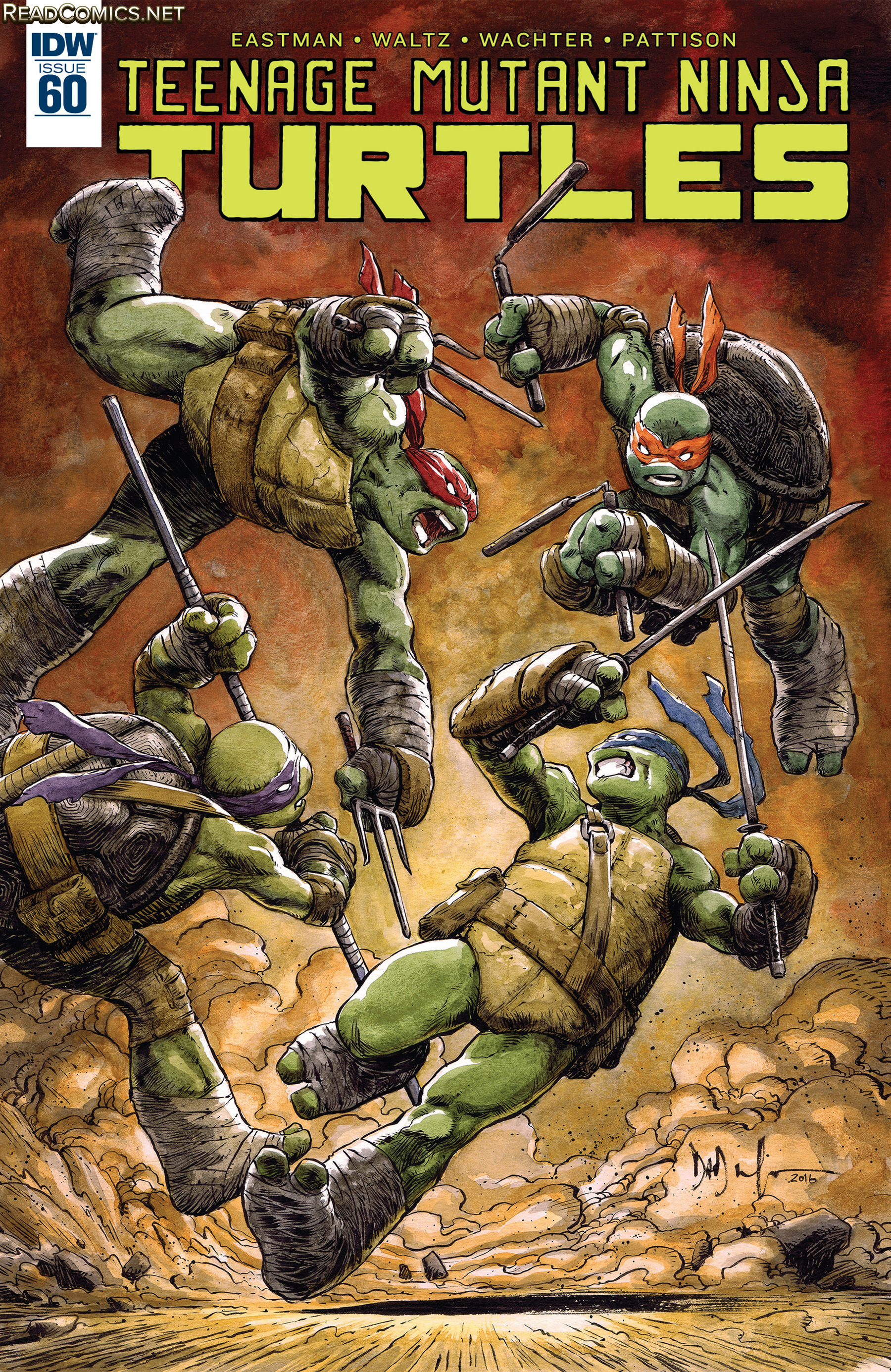 Teenage Mutant Ninja Turtles (2011-): Chapter 60 - Page 1