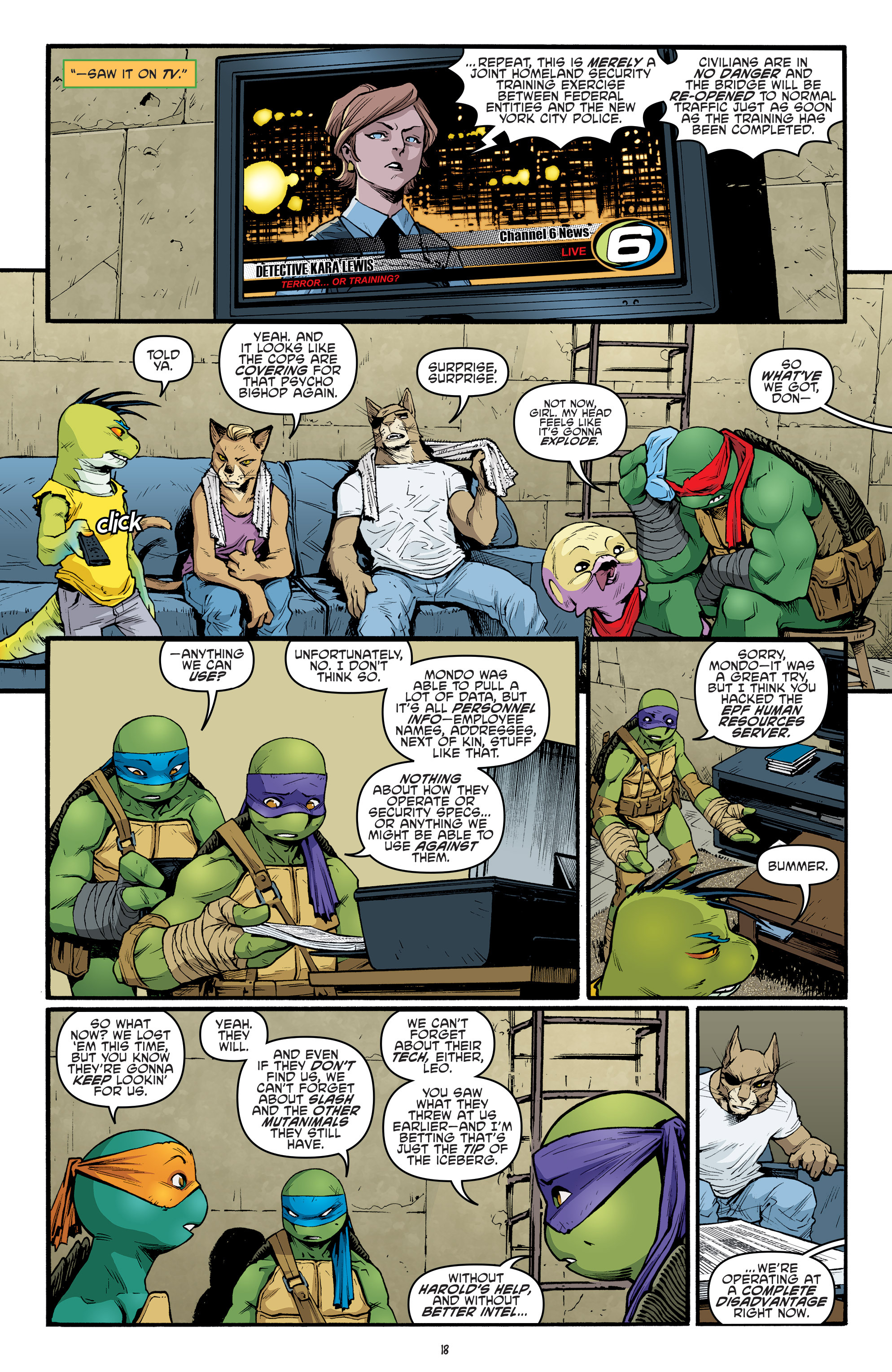 Teenage Mutant Ninja Turtles (2011-) issue 69 - Page 20