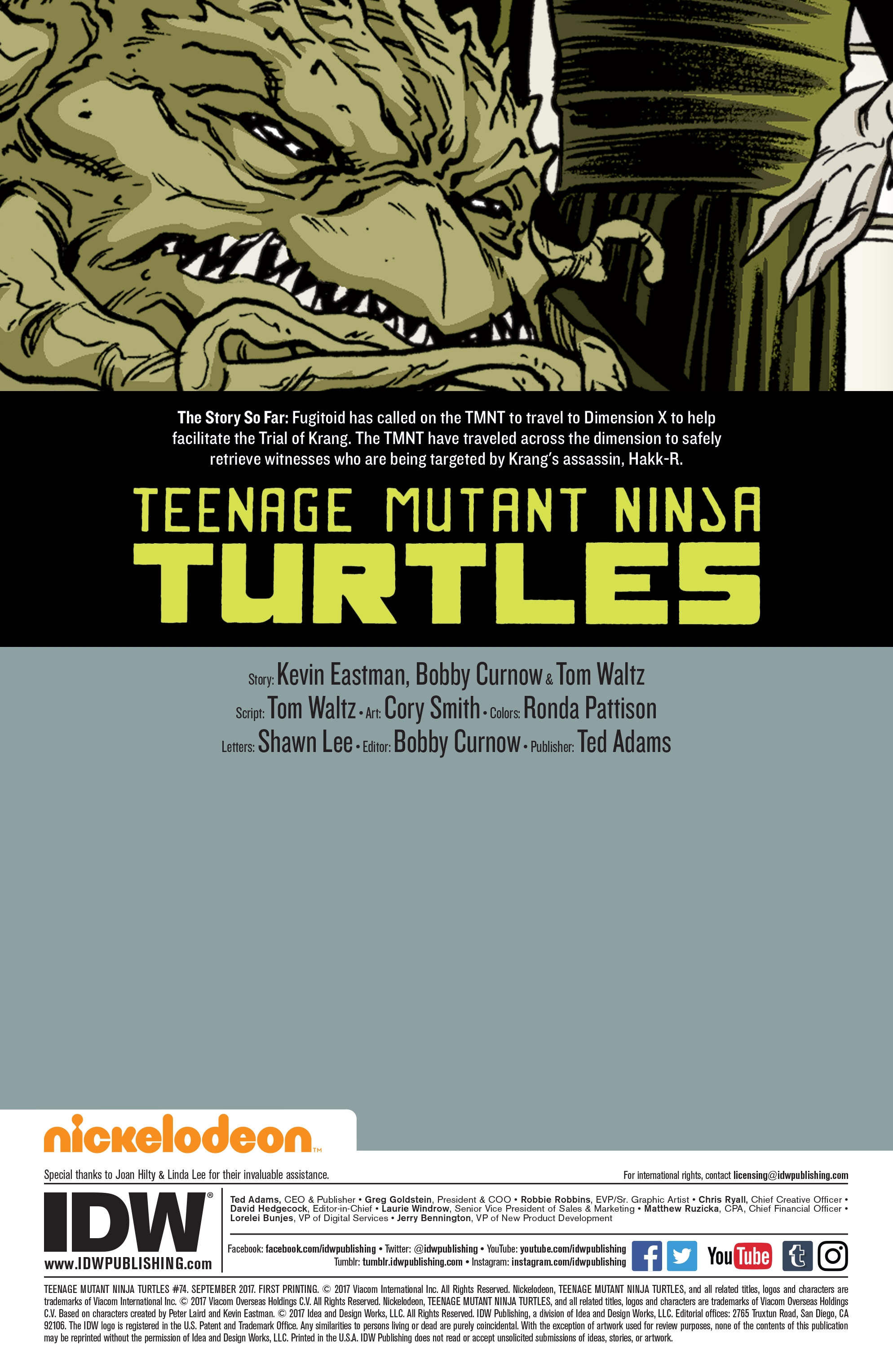 Teenage Mutant Ninja Turtles (2011-): Chapter 74 - Page 2