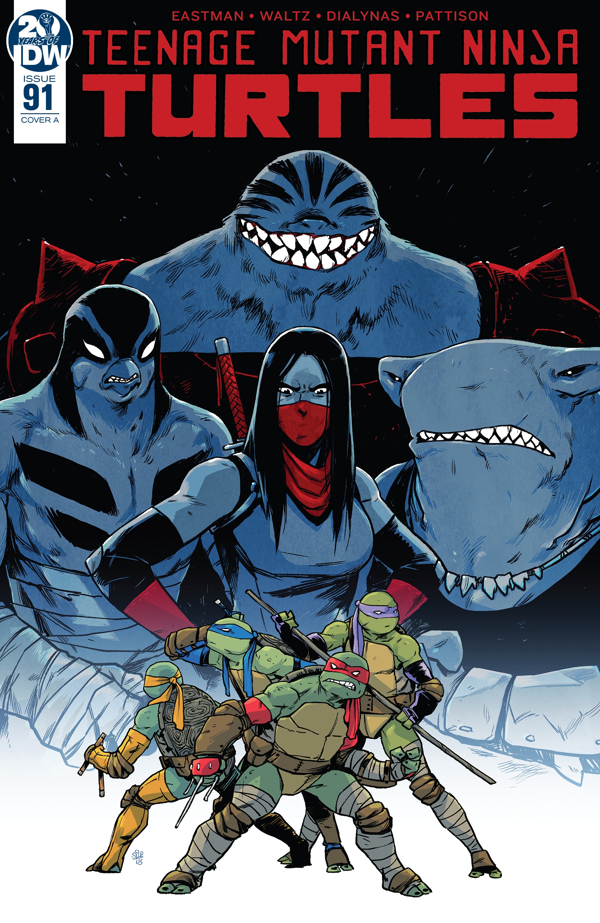 Teenage Mutant Ninja Turtles (2011-): Chapter 91 - Page 1