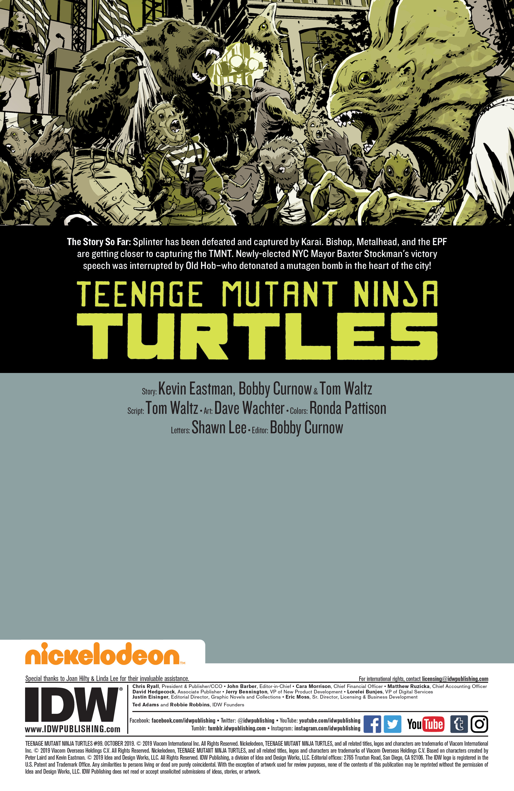 Teenage Mutant Ninja Turtles (2011-): Chapter 99 - Page 2