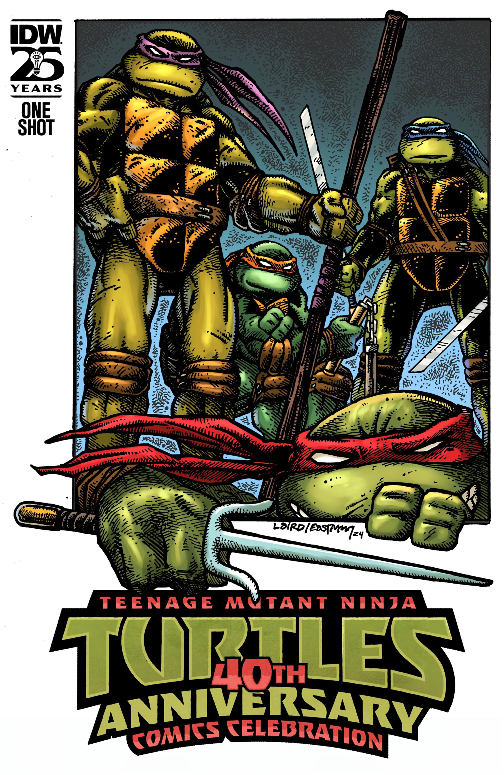 Teenage Mutant Ninja Turtles: 40th Anniversary Comics Celebration (2024-) issue 1 - Page 1