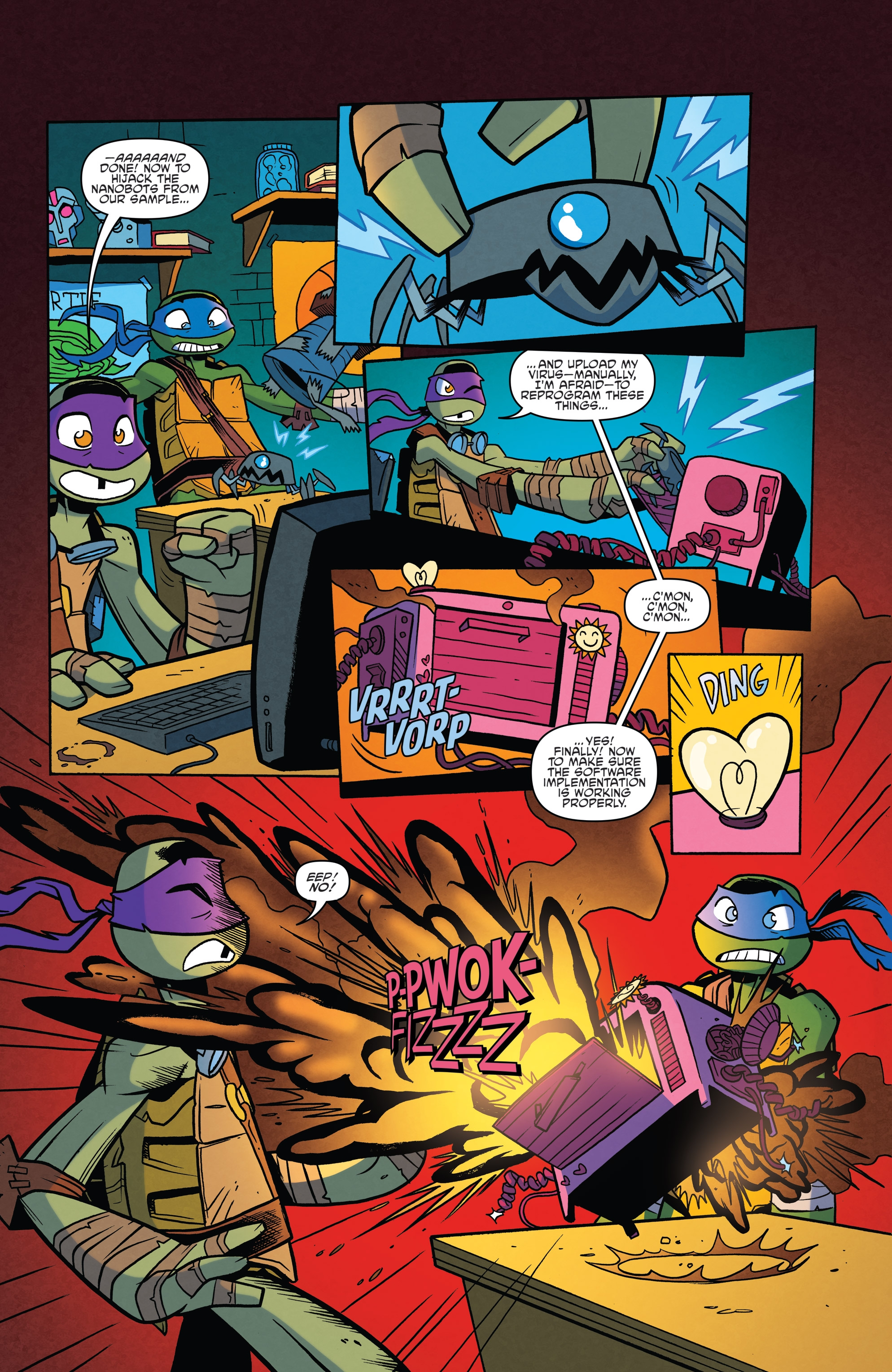 Teenage Mutant Ninja Turtles: Amazing Adventures: Robotanimals! issue 2 - Page 8