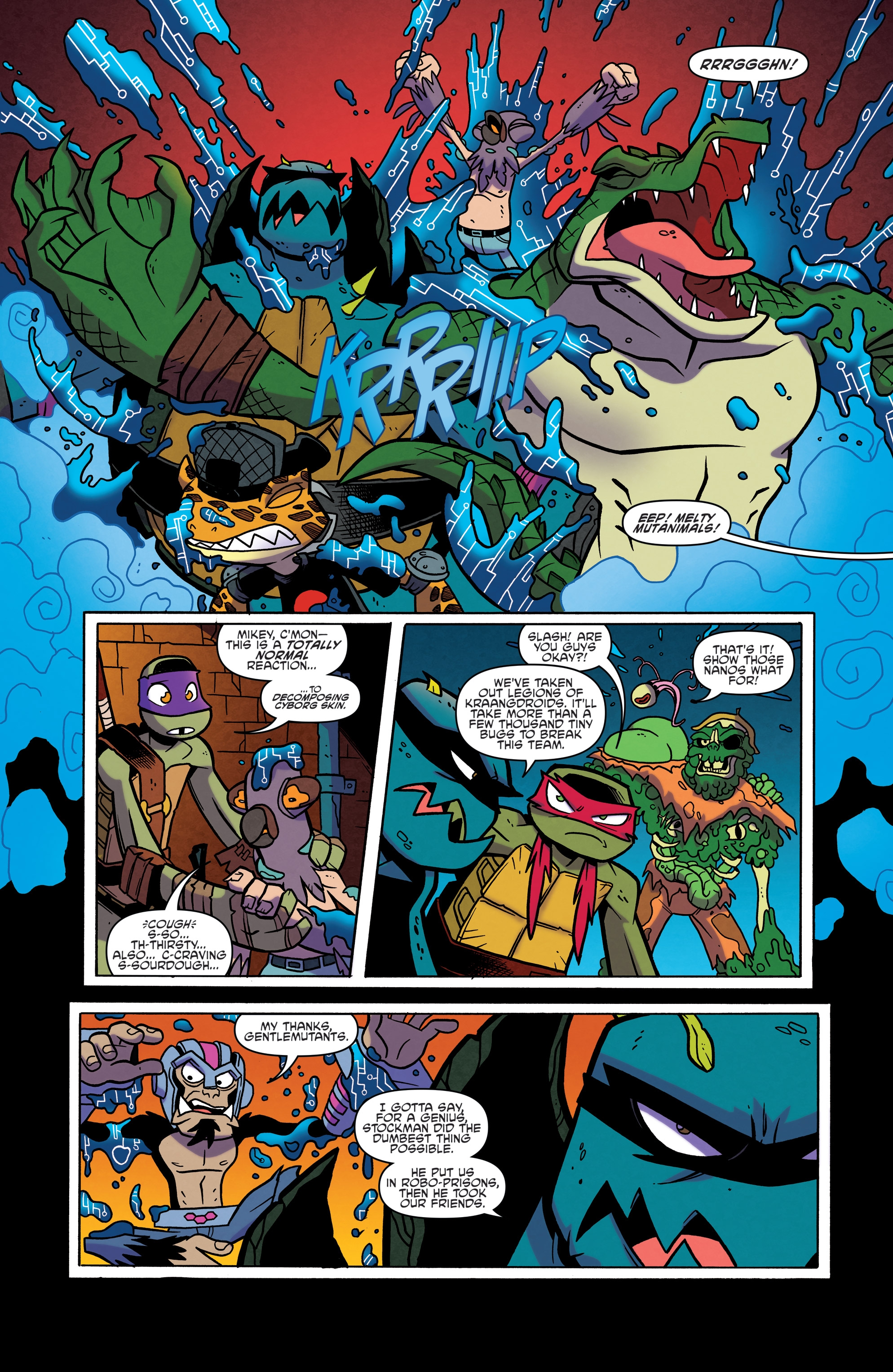 Teenage Mutant Ninja Turtles: Amazing Adventures: Robotanimals! issue 2 - Page 21