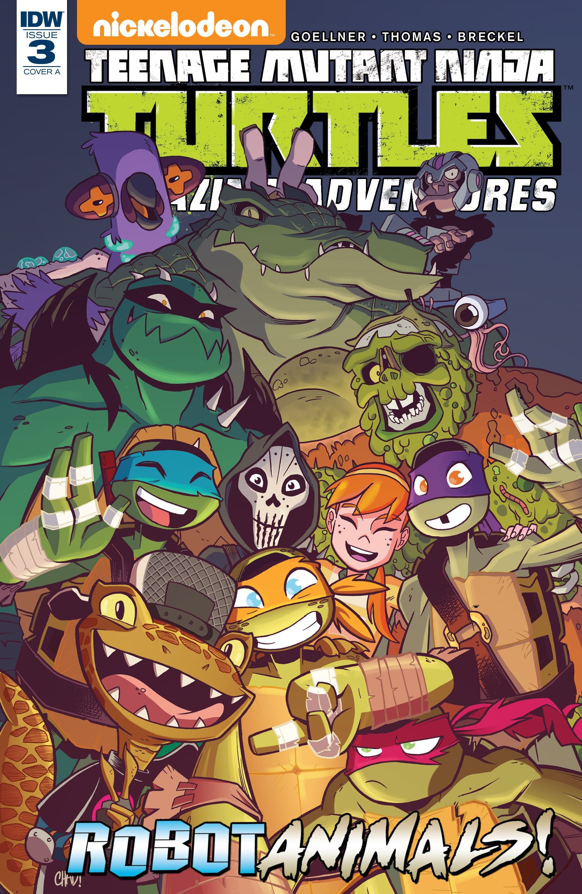 Teenage Mutant Ninja Turtles: Amazing Adventures: Robotanimals!-Teenage Mutant Ninja Turtles: Amazing Adventures: Robotanimals! #3