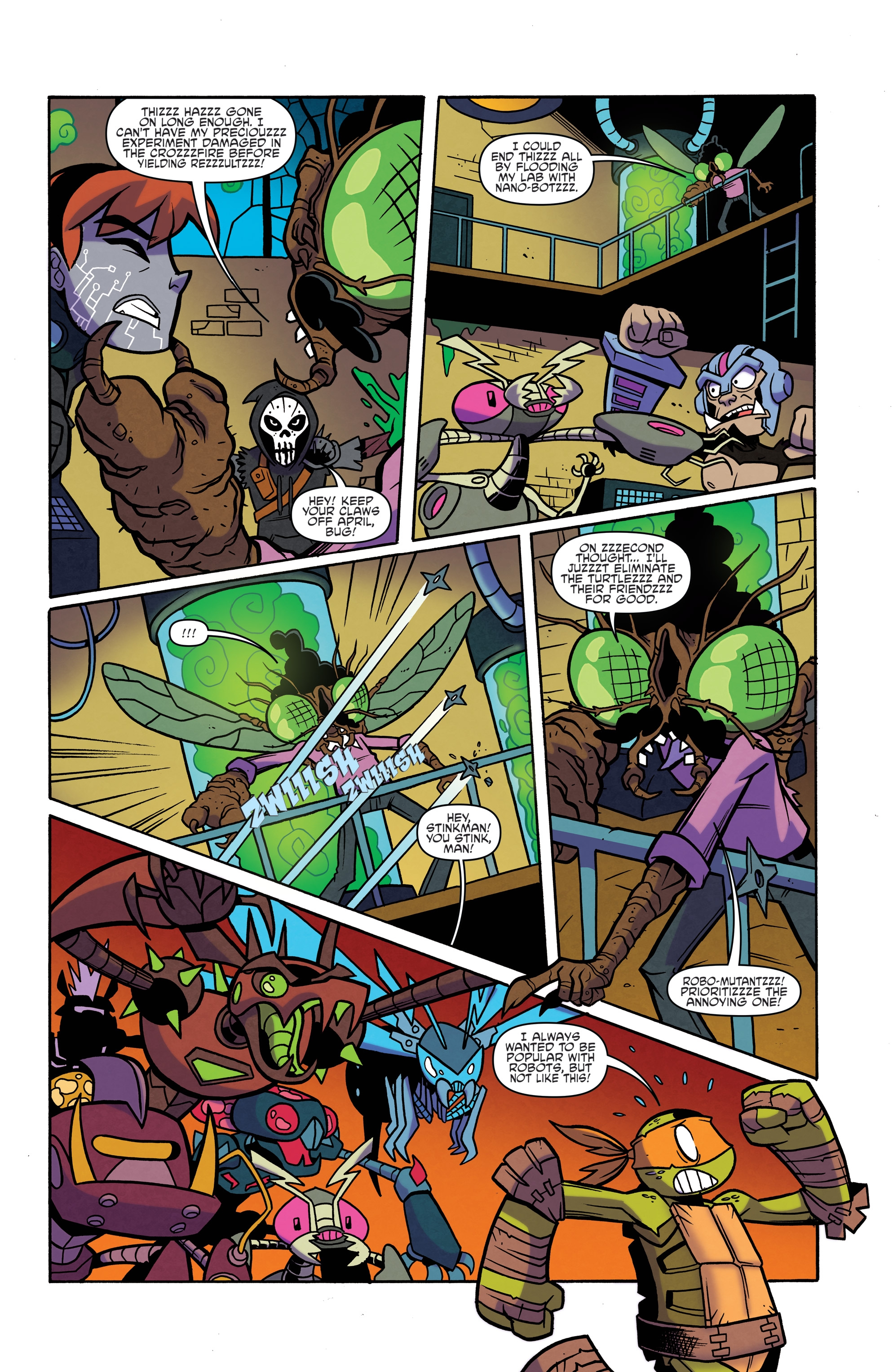 Teenage Mutant Ninja Turtles: Amazing Adventures: Robotanimals! issue 3 - Page 9