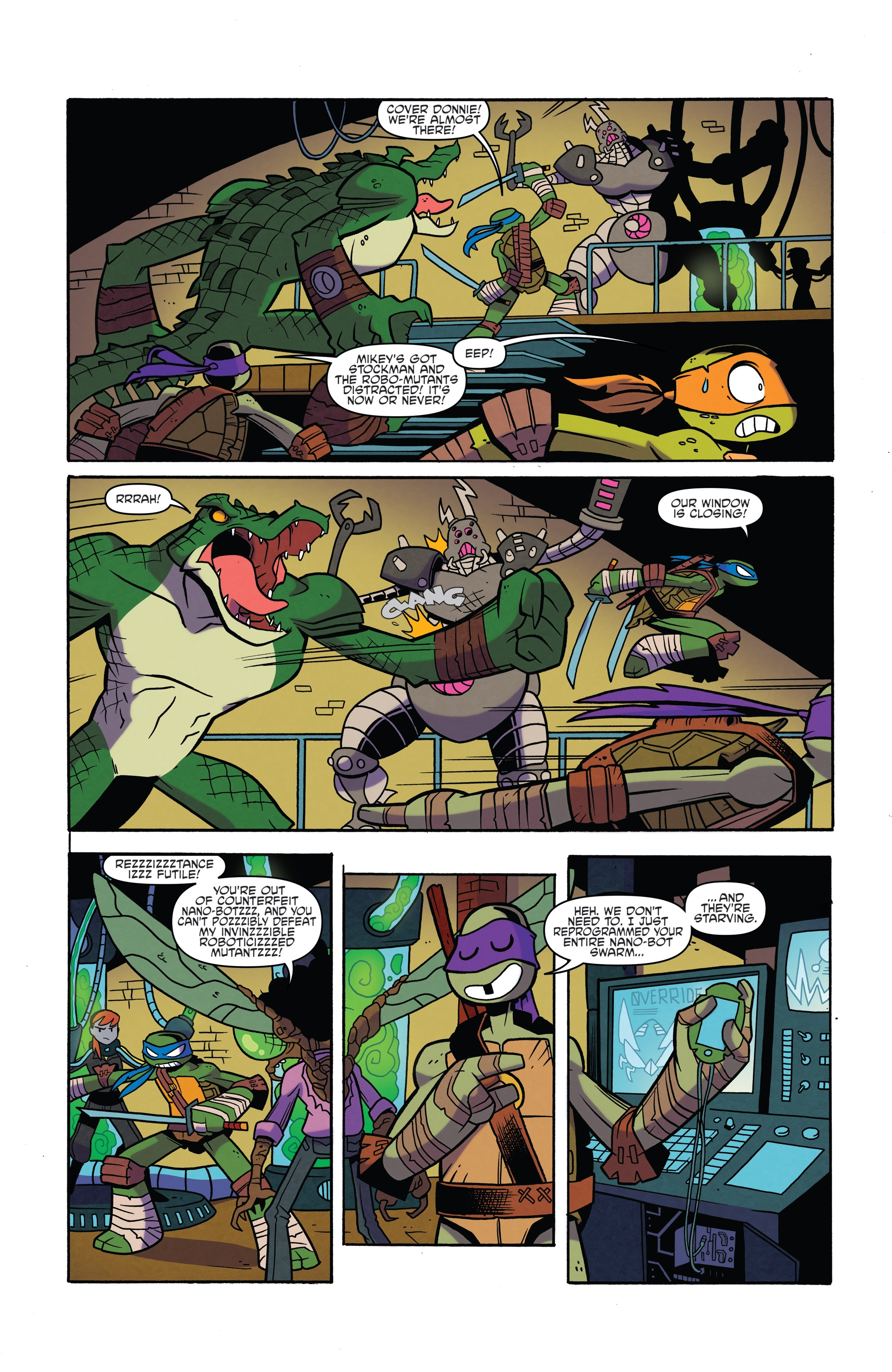 Teenage Mutant Ninja Turtles: Amazing Adventures: Robotanimals! issue 3 - Page 10