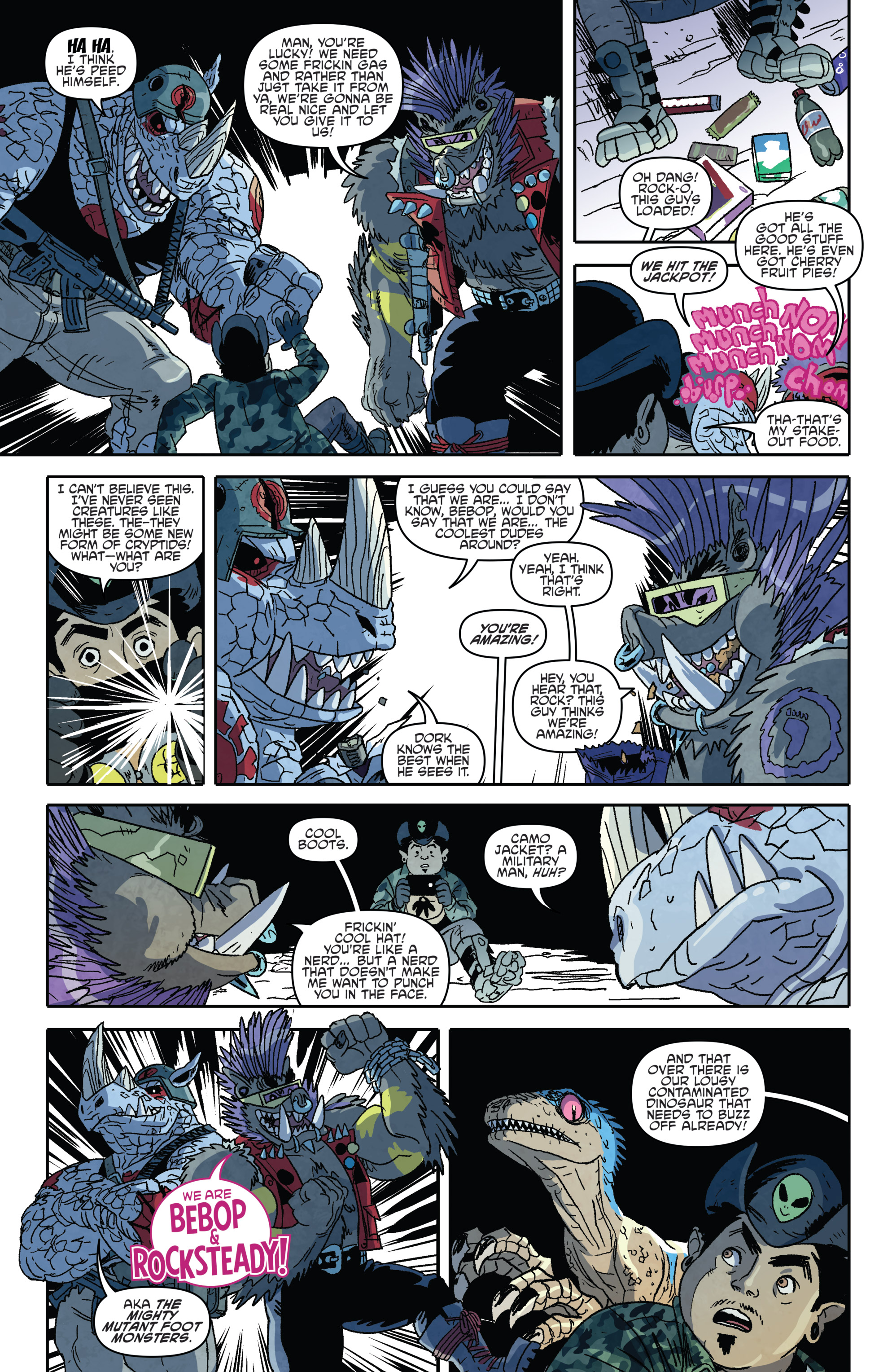 Teenage Mutant Ninja Turtles: Bebop & Rocksteady Hit the Road! (2018-) issue 1 - Page 9