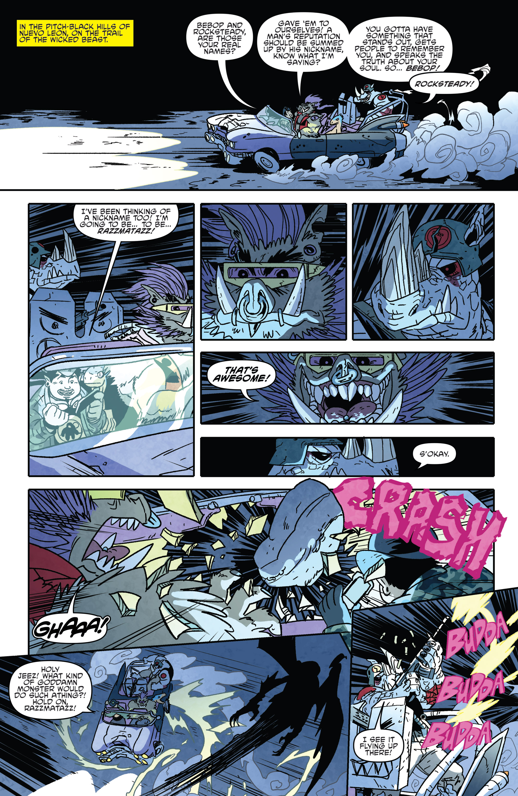 Teenage Mutant Ninja Turtles: Bebop & Rocksteady Hit the Road! (2018-) issue 1 - Page 11