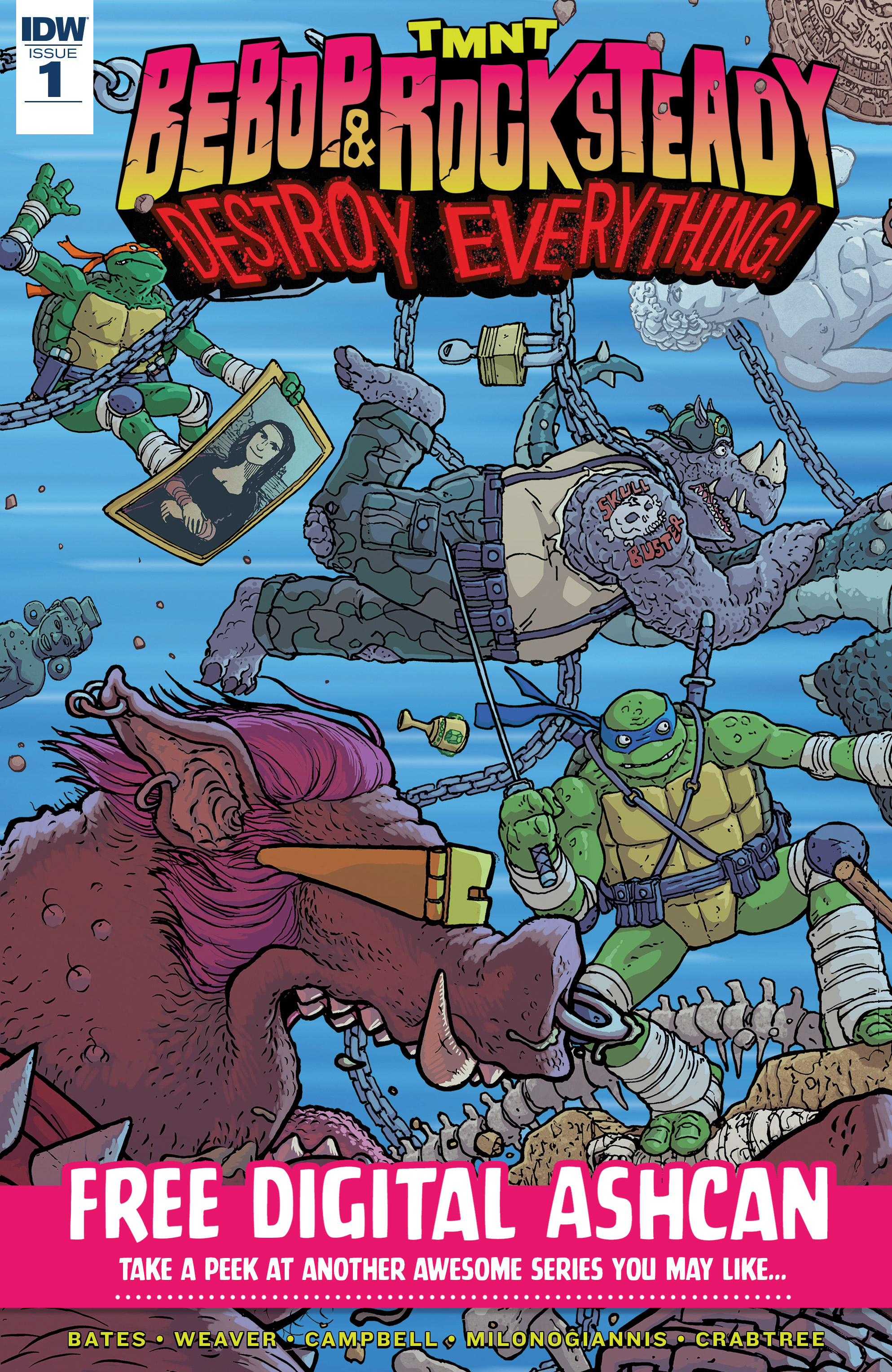 Teenage Mutant Ninja Turtles: Bebop & Rocksteady Hit the Road! (2018-) issue 1 - Page 22