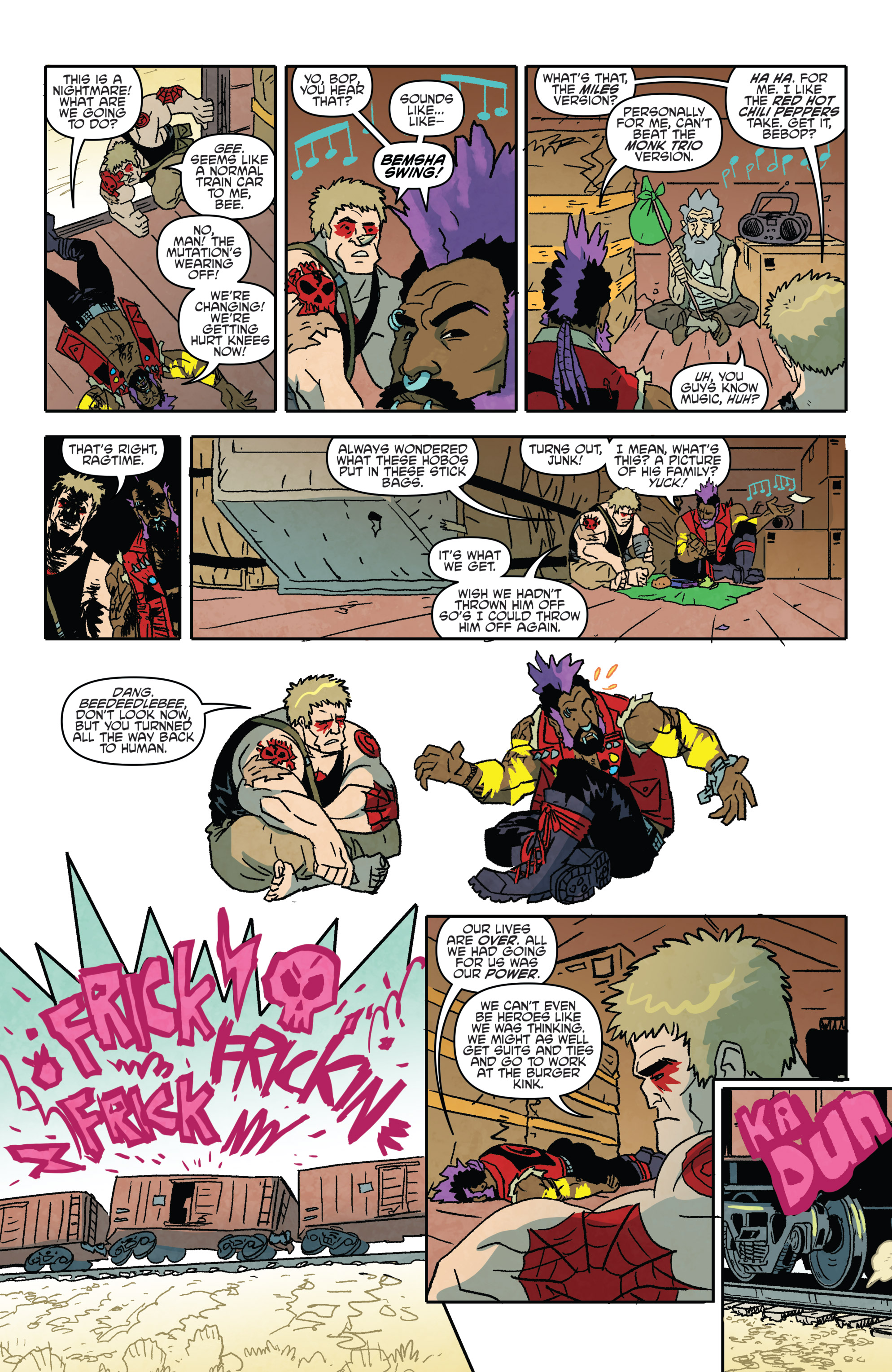 Teenage Mutant Ninja Turtles: Bebop & Rocksteady Hit the Road! (2018-): Chapter 2 - Page 4