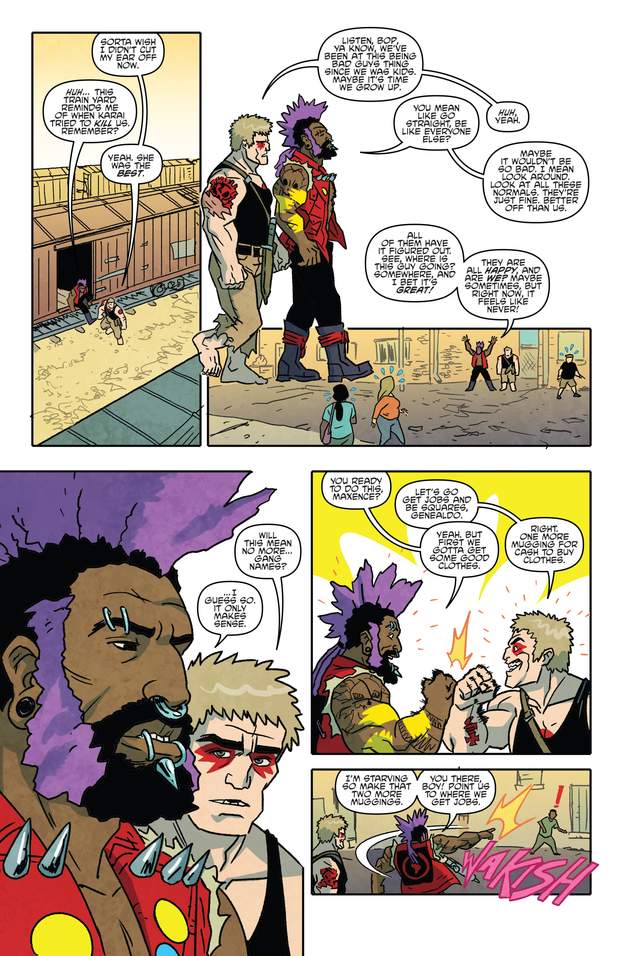 Teenage Mutant Ninja Turtles: Bebop & Rocksteady Hit the Road! (2018-) issue 2 - Page 5