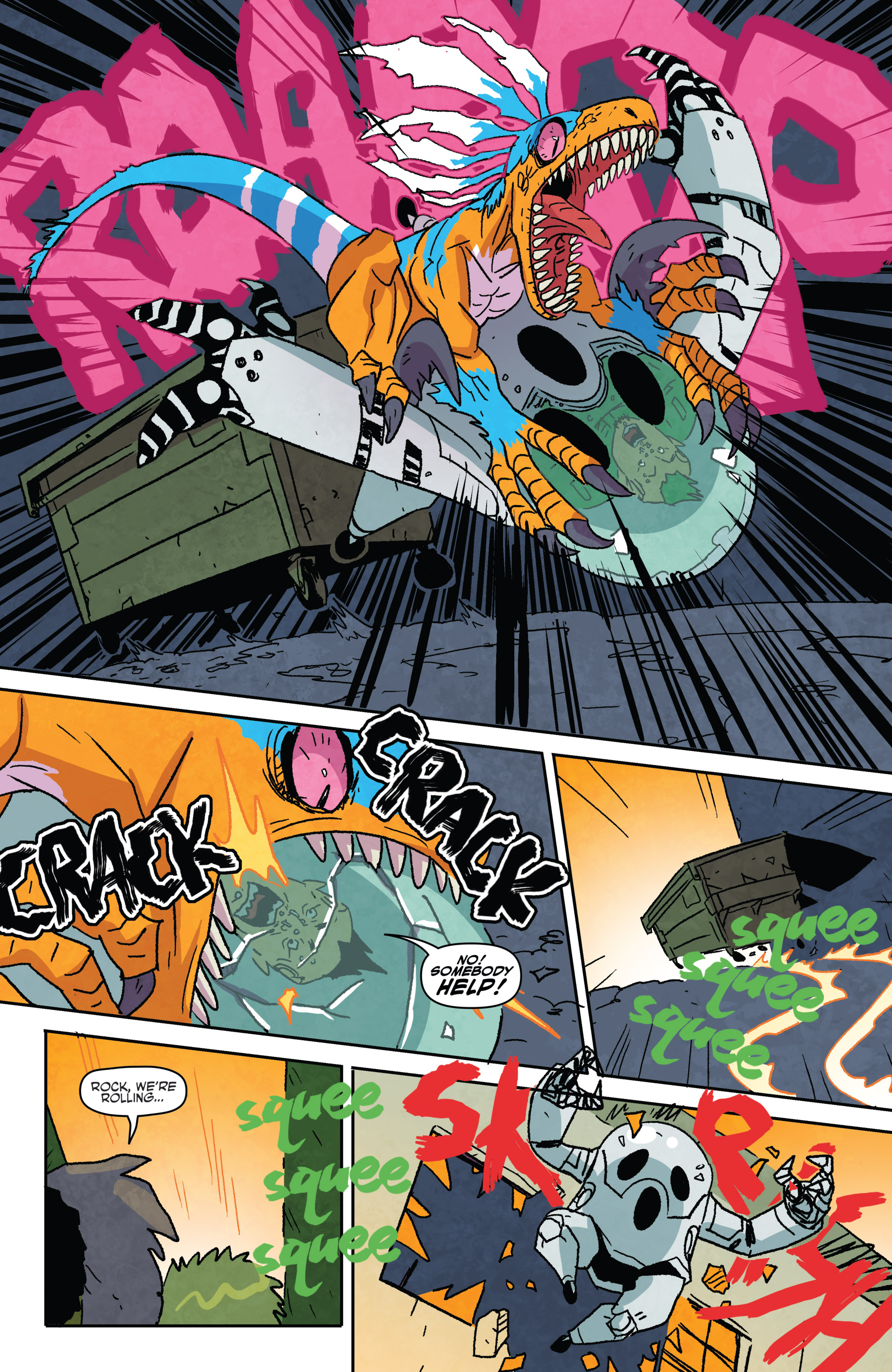 Teenage Mutant Ninja Turtles: Bebop & Rocksteady Hit the Road! (2018-) issue 2 - Page 17