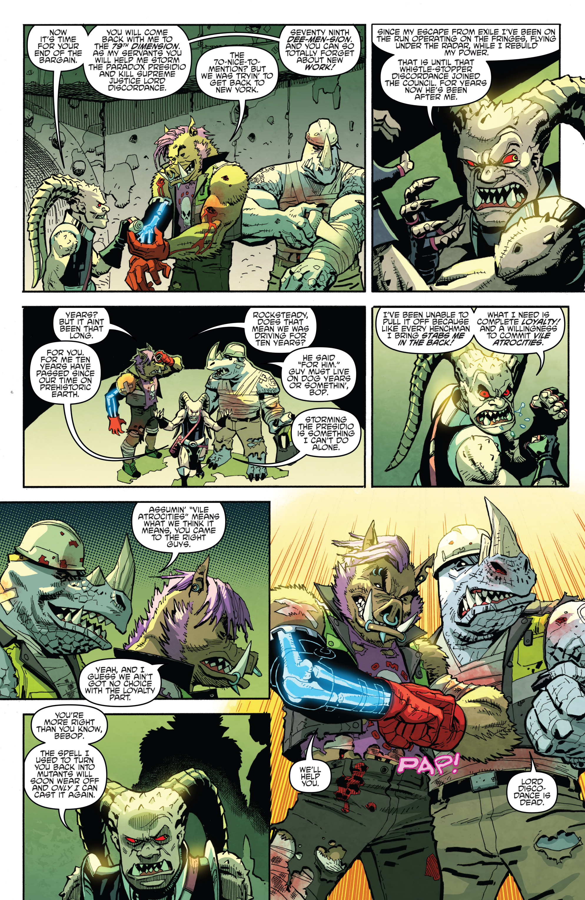 Teenage Mutant Ninja Turtles: Bebop & Rocksteady Hit the Road! (2018-) issue 3 - Page 6