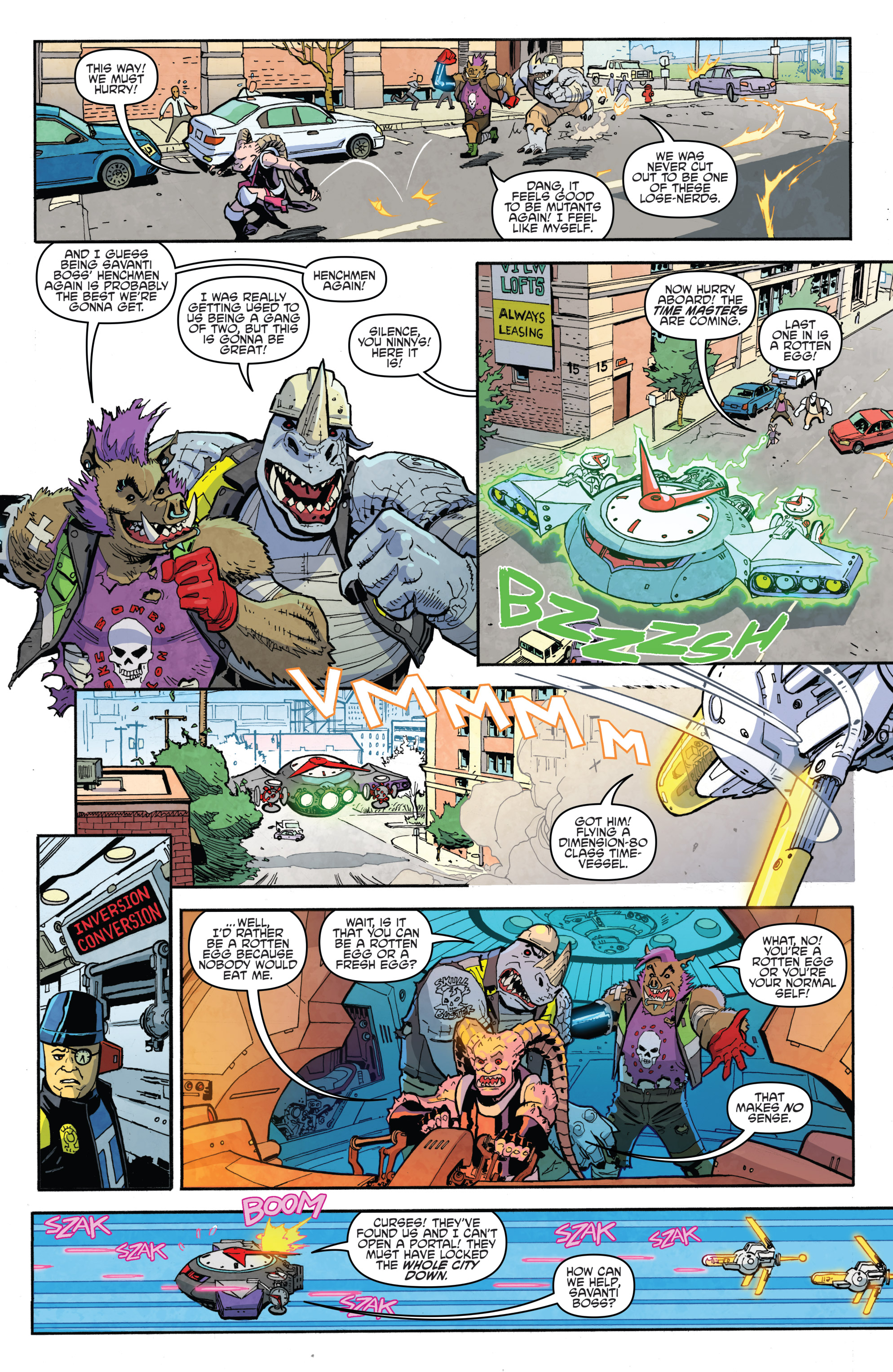 Teenage Mutant Ninja Turtles: Bebop & Rocksteady Hit the Road! (2018-) issue 3 - Page 9