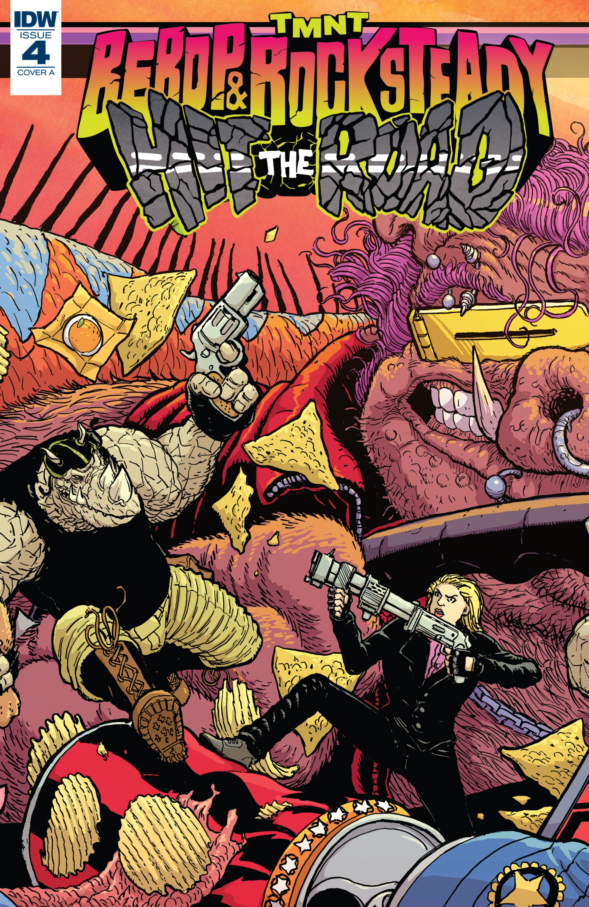 Teenage Mutant Ninja Turtles: Bebop &amp; Rocksteady Hit the Road! (2018-)-Teenage Mutant Ninja Turtles: Bebop & Rocksteady Hit the Road! (2018-) #4