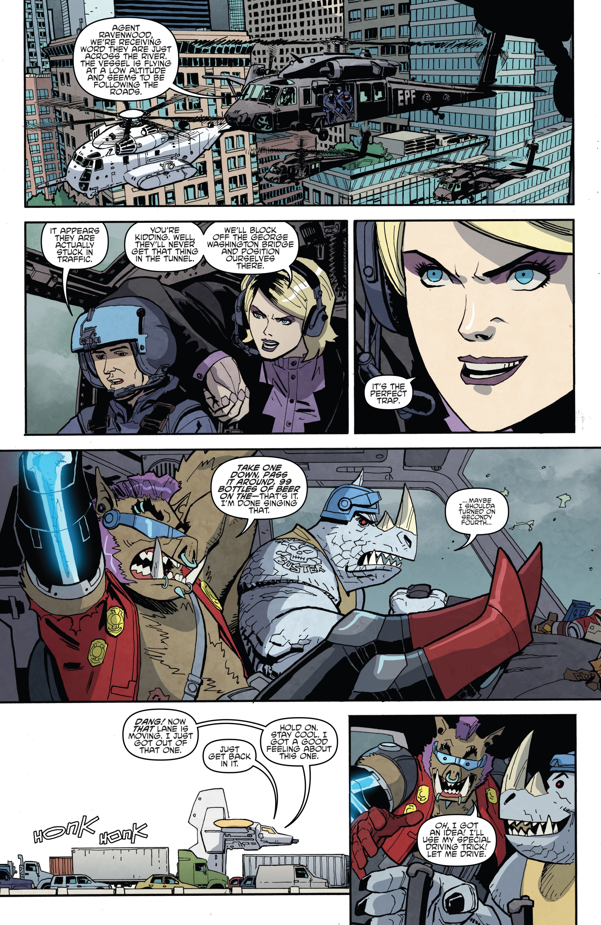 Teenage Mutant Ninja Turtles: Bebop & Rocksteady Hit the Road! (2018-) issue 4 - Page 19