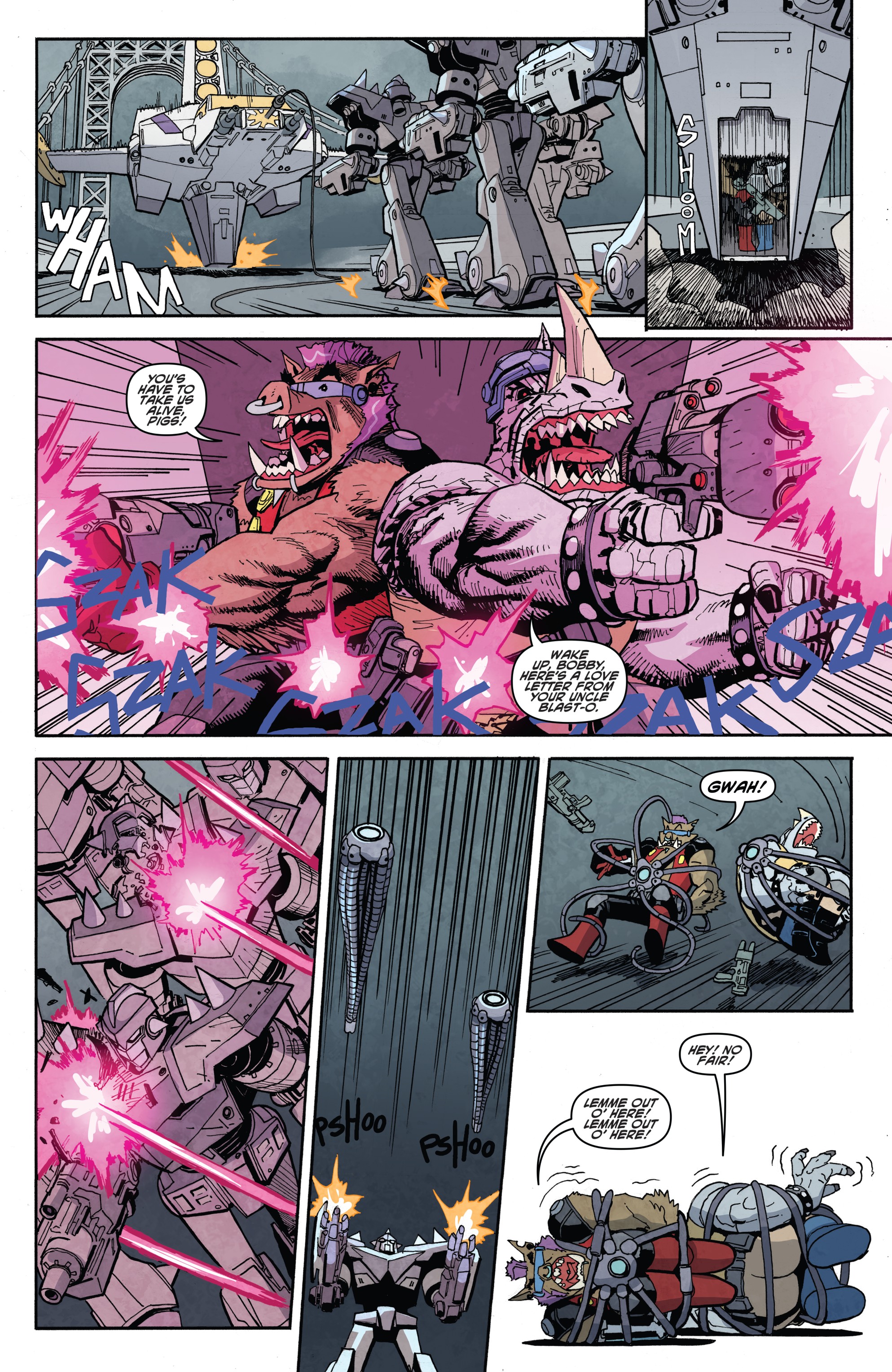 Teenage Mutant Ninja Turtles: Bebop & Rocksteady Hit the Road! (2018-) issue 4 - Page 21