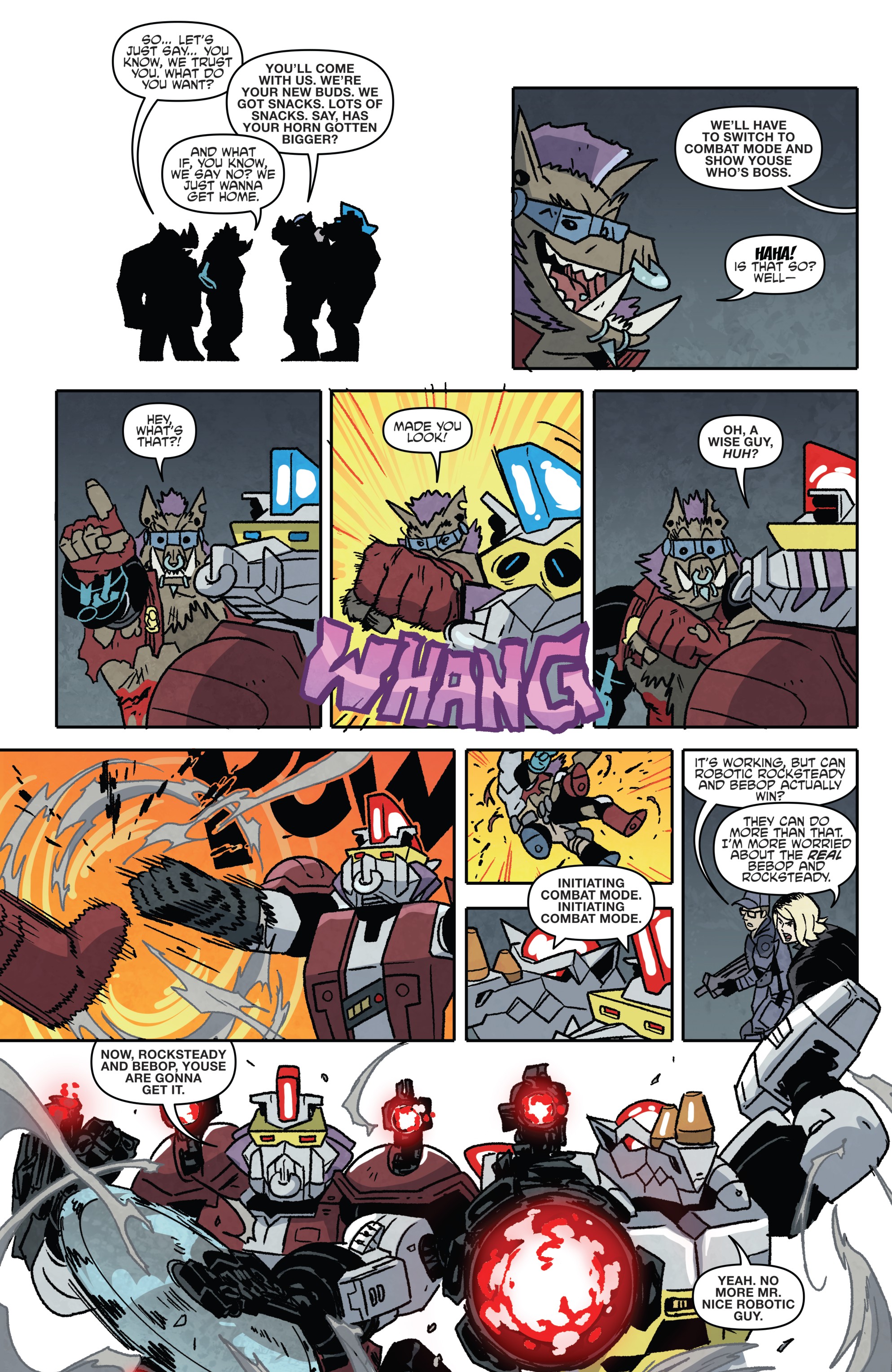 Teenage Mutant Ninja Turtles: Bebop & Rocksteady Hit the Road! (2018-) issue 5 - Page 11