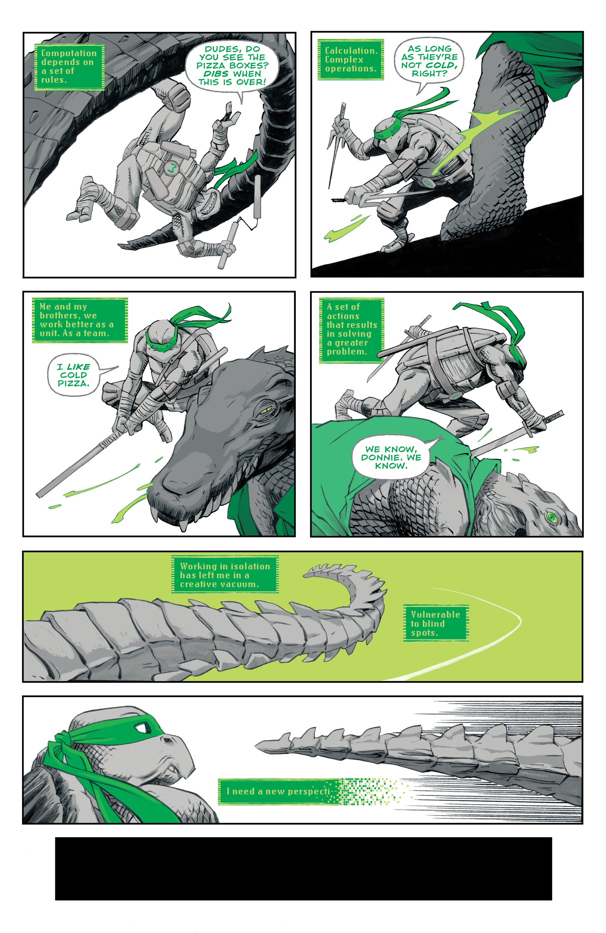 Teenage Mutant Ninja Turtles: Black, White, & Green (2024-) issue 1 - Page 8