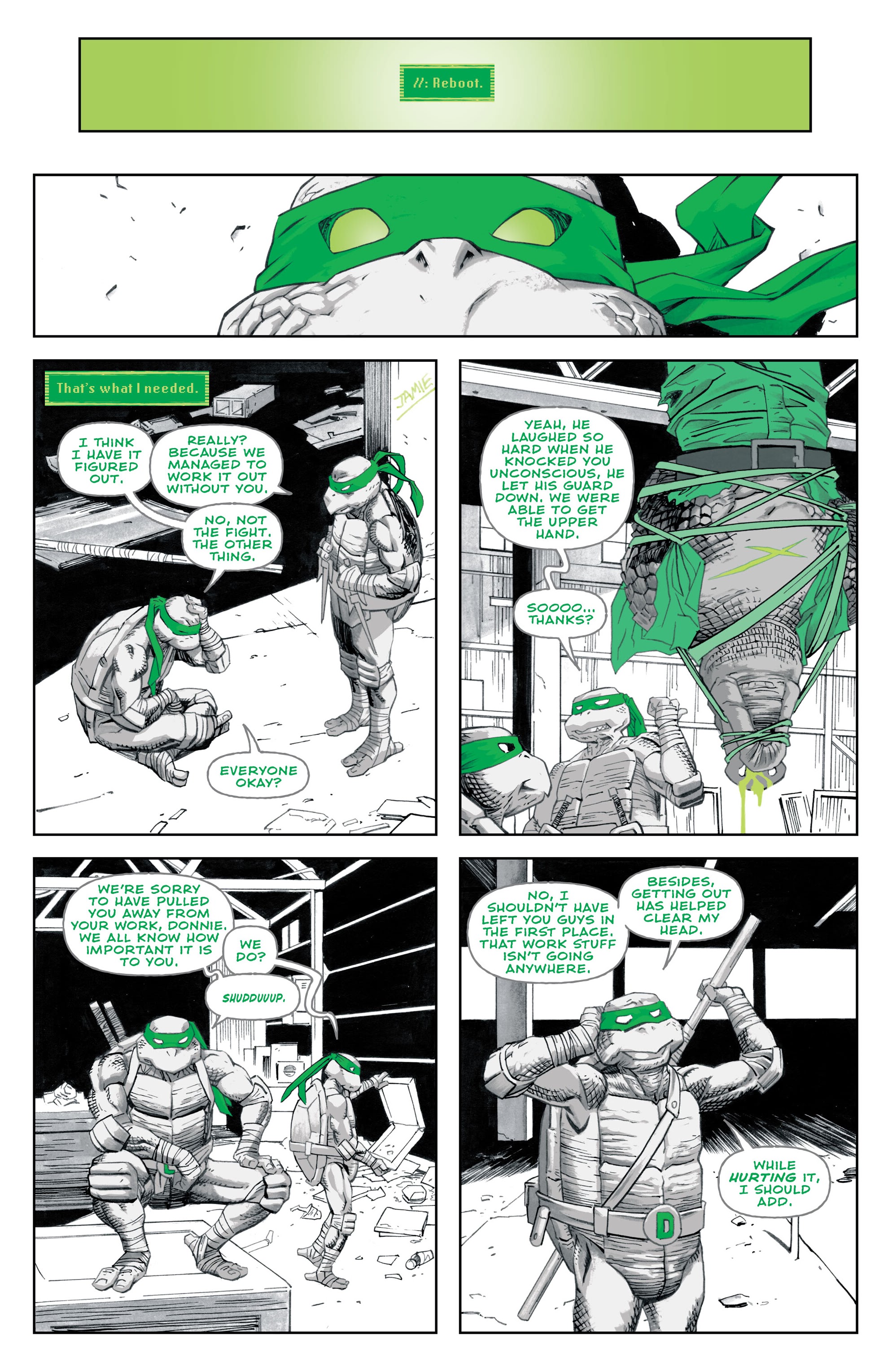 Teenage Mutant Ninja Turtles: Black, White, & Green (2024-) issue 1 - Page 9